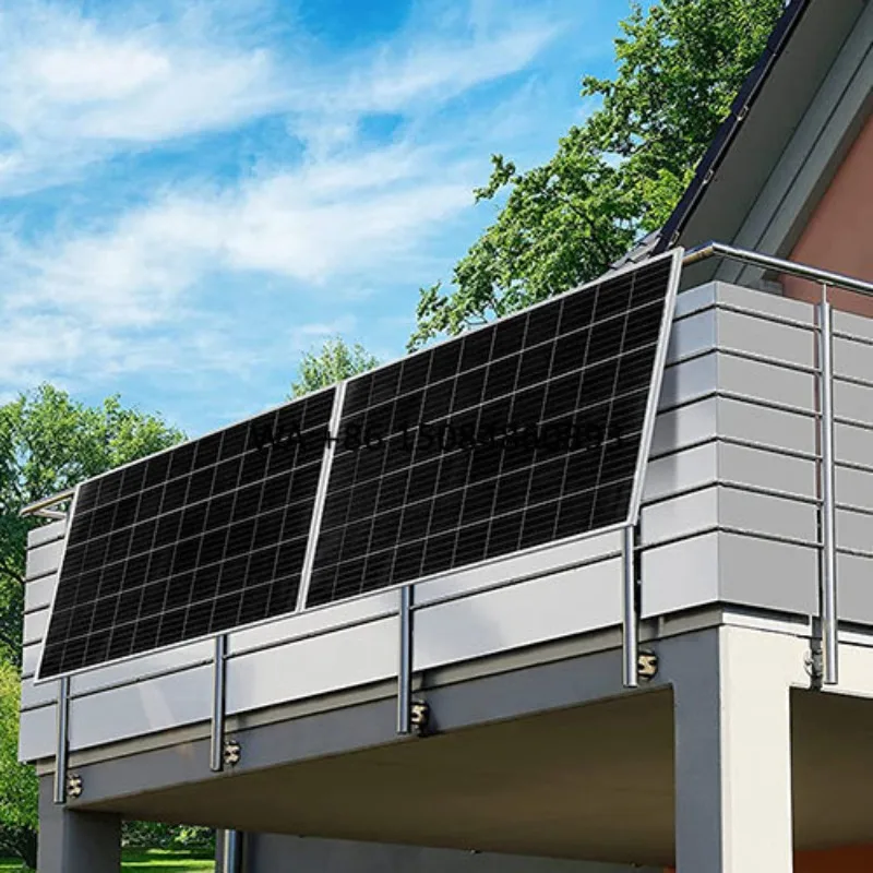 Solar-powered balcony generation600W Germany Small On Grid Balcony Solar Panel 600w Balkonkraftwerk Home Use