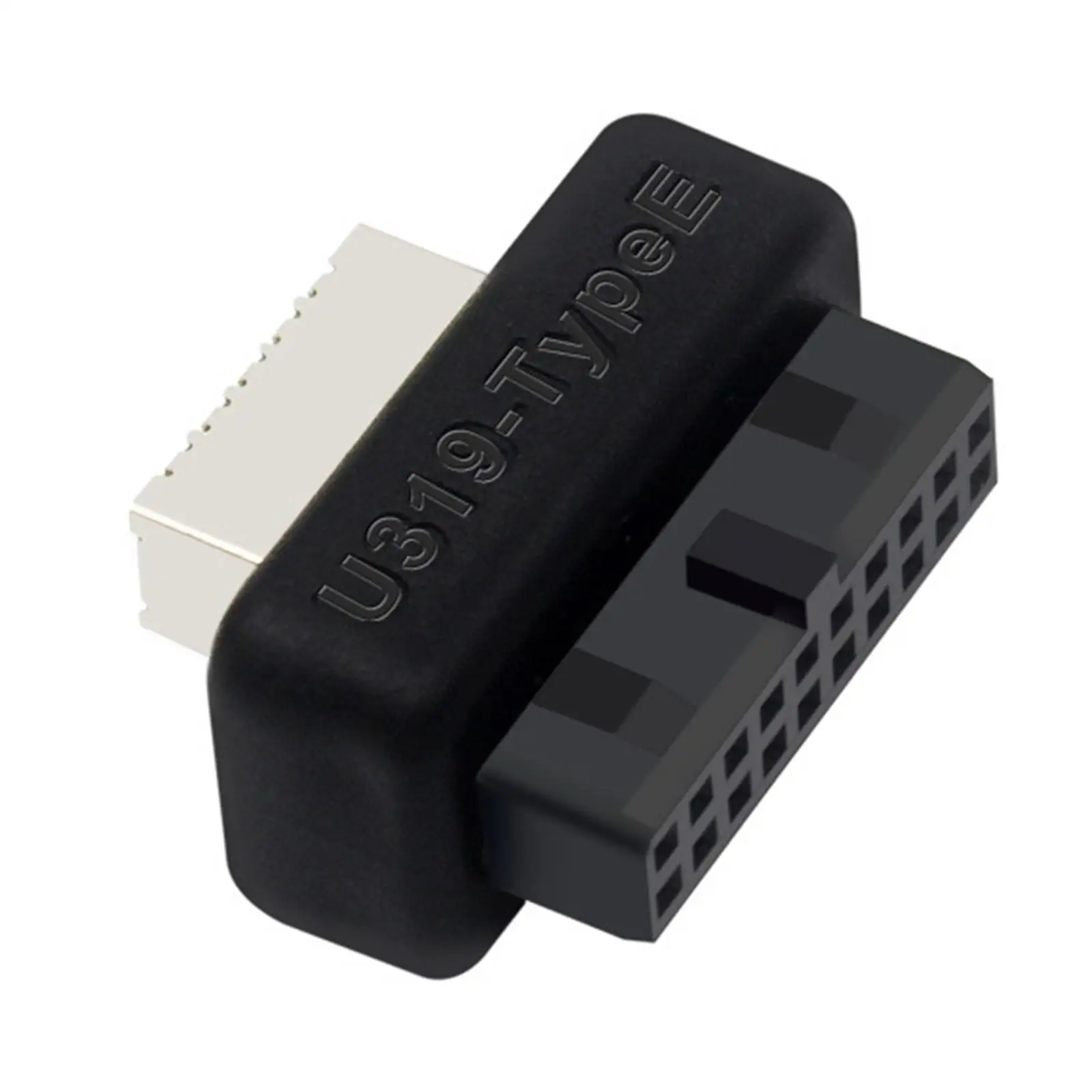 USB 3.1 Front Panel Adapter USB C Header Type E 20pin to USB 3.0 19pin Converter for Computer Upgrade
