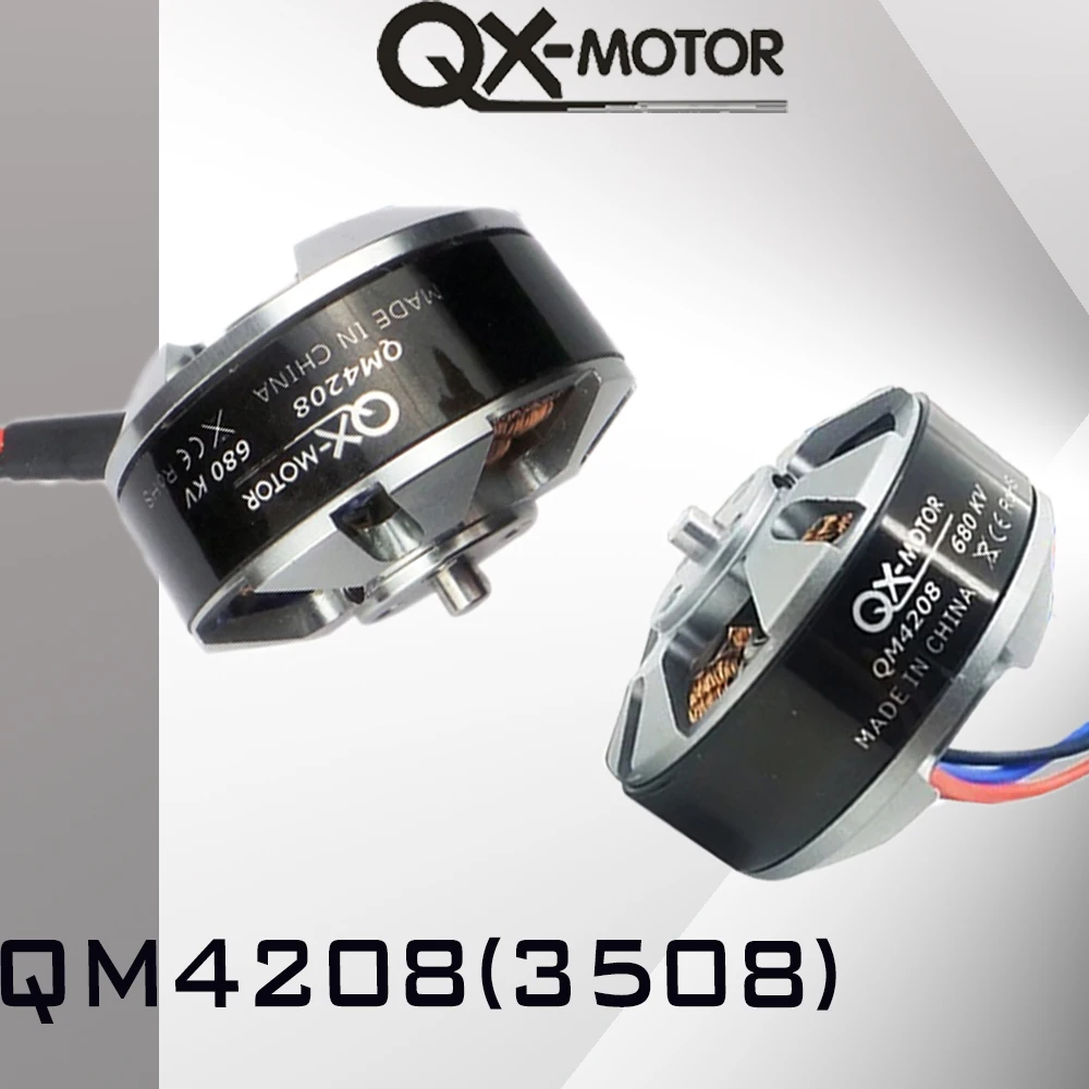 Brushless Motor QX-MOTOR QM4208(3508) 380KV 680KV CW CCW For RC Quadcopter Multirotor Hexa Toy machinery 1PCS Part