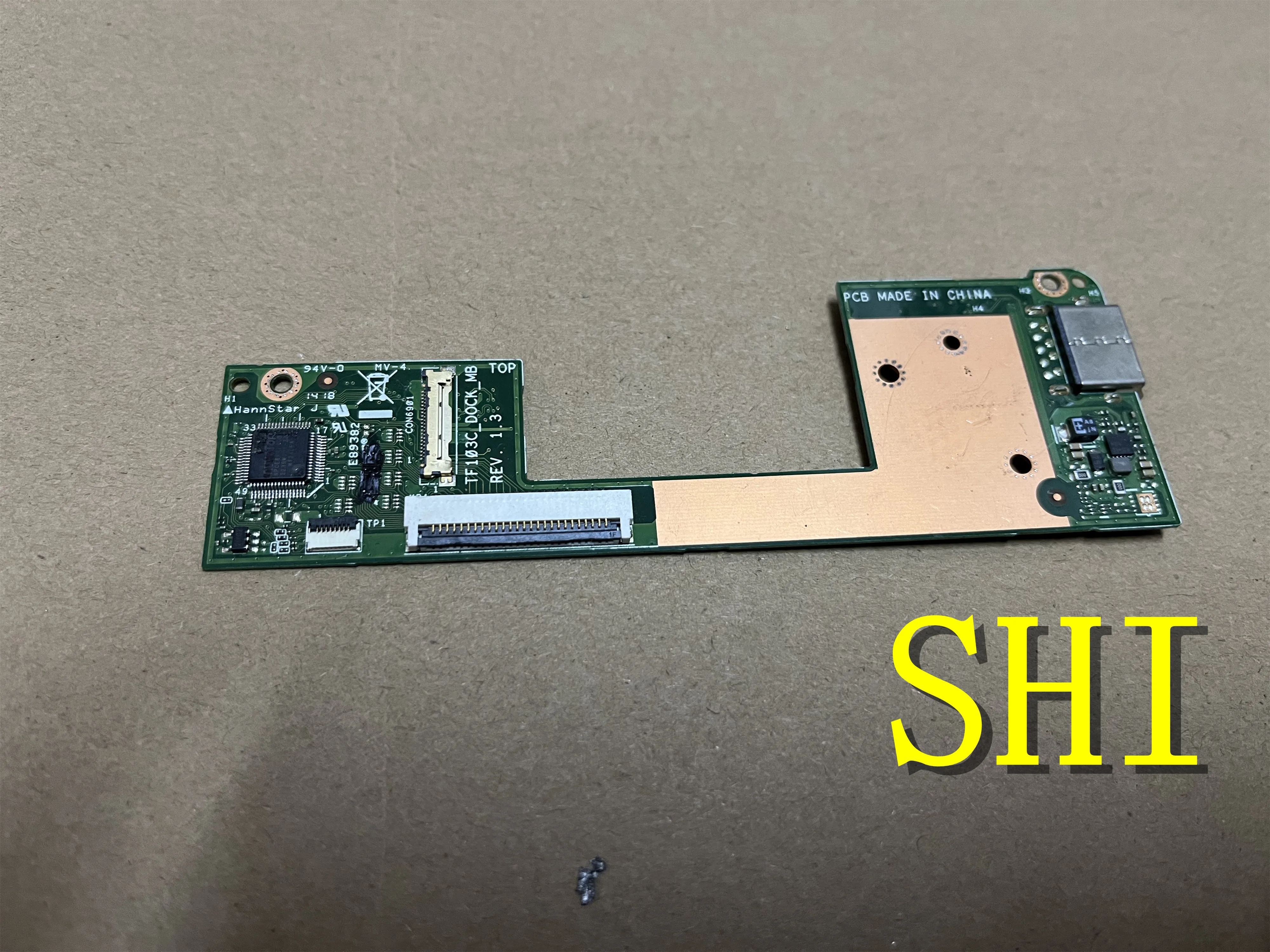 

TF103C FOR Original For ASUS TF103C USB BOARD TF103C-DOCK-MB REV 1.3 tested good Free shipping