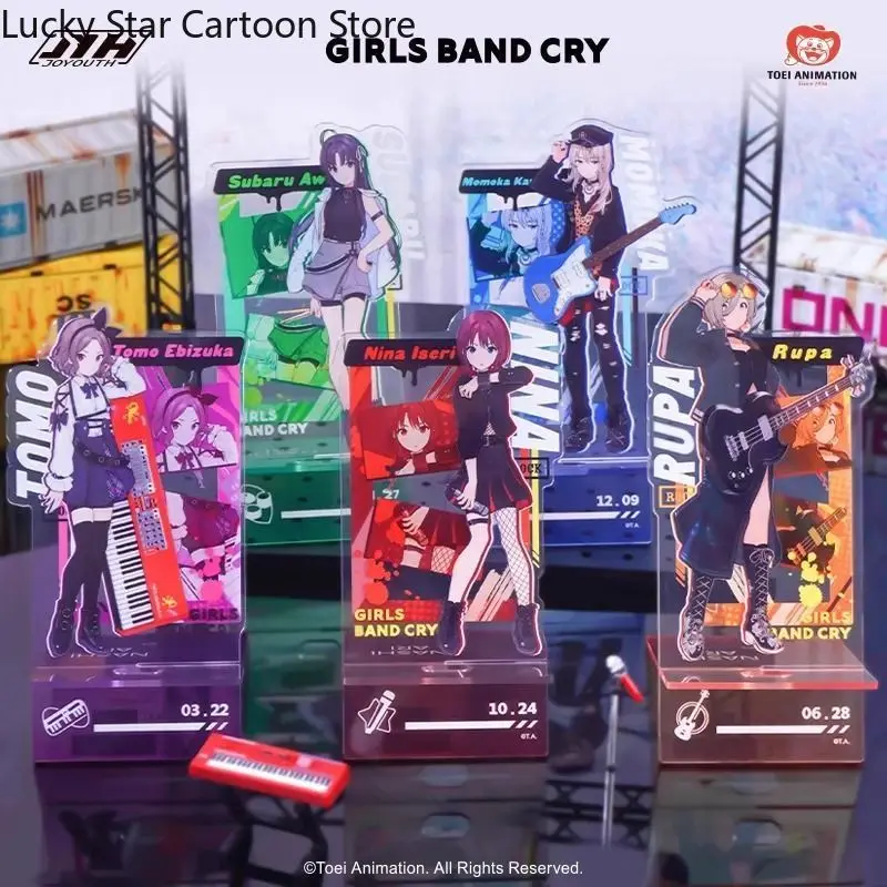 Подлинная официальная акриловая подставка для девочек Band Cry ISERI NINA KAWARAGI MOMOKA AWA, держатель для телефона, косплей, стоячий Хэллоуин