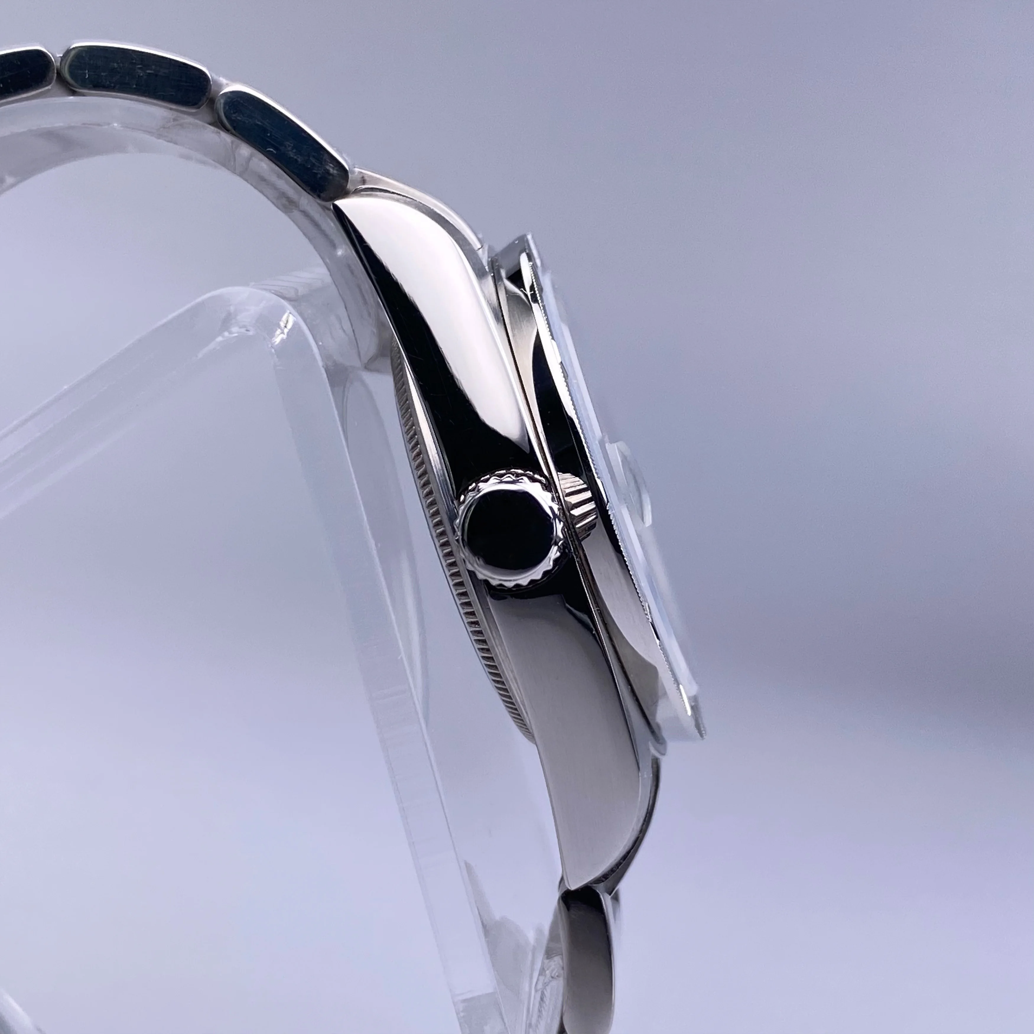 고품질 NH35 케이스 36mm 엔진 터닝 베젤 스테인레스 스틸 AK 부품 교체 NH35/36 무브먼트에 적합 새로운 도착