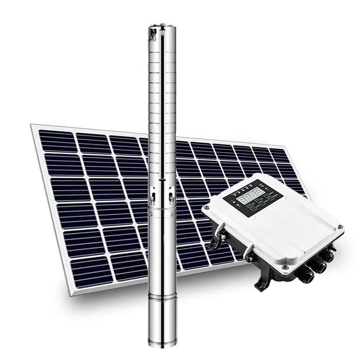 

2hp Solar Deep Well Borehole Pump 2 Inch Solar Submersible Water Pump
