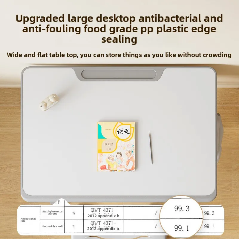 Children's Study Table Can Be Lifted and Lowered, Primary School Students' Writing Homework Desk, Children's Table, Household Si