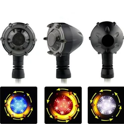 Motorcycle Round Turn Signal Light Sequence LED Indicator Lamp Daytime Running DRL Lights For Motorcycle Led Turn Signal Lamps