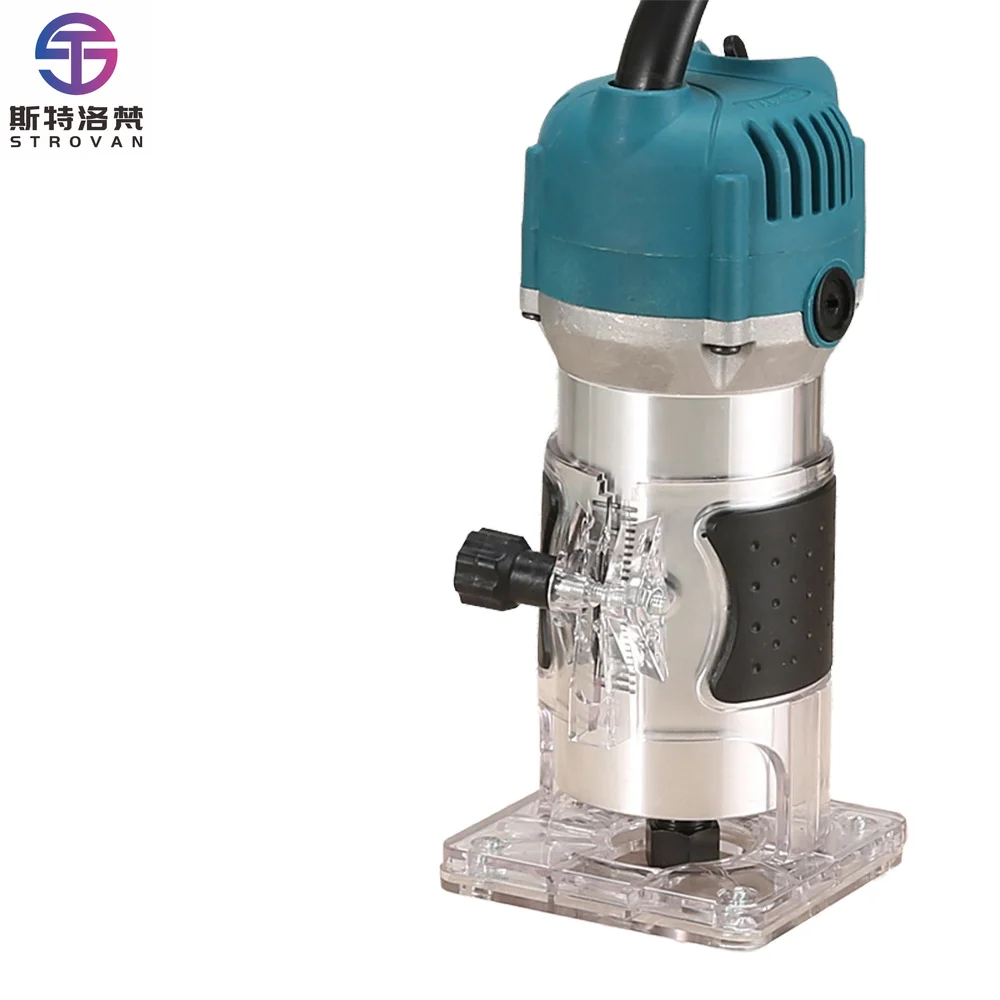 800W Electric Trimming Machine Router Machine Woodworking Edge Cutter Trimming Machine for Wood