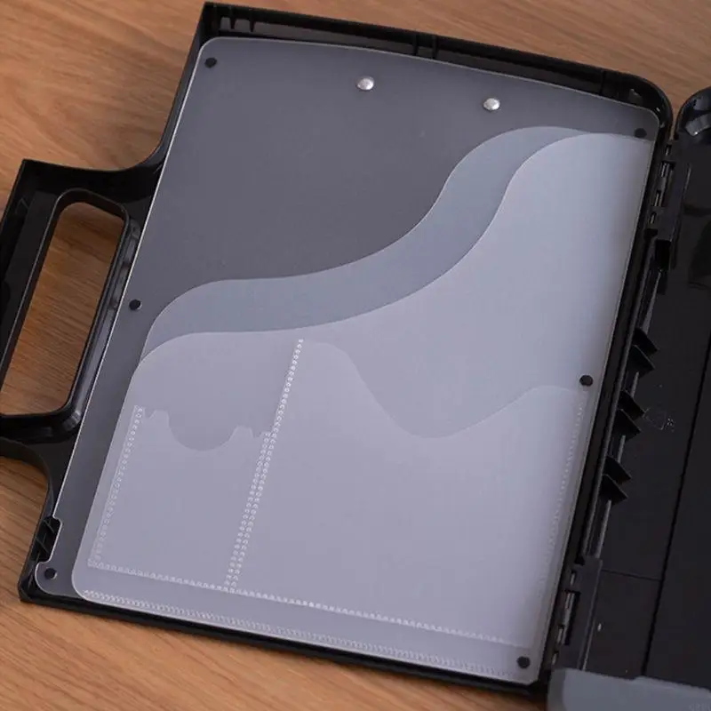 G8TA Portable файлов файлов документов хранения обмена обмена для буфера обмена для организации корпуса с калькулятор