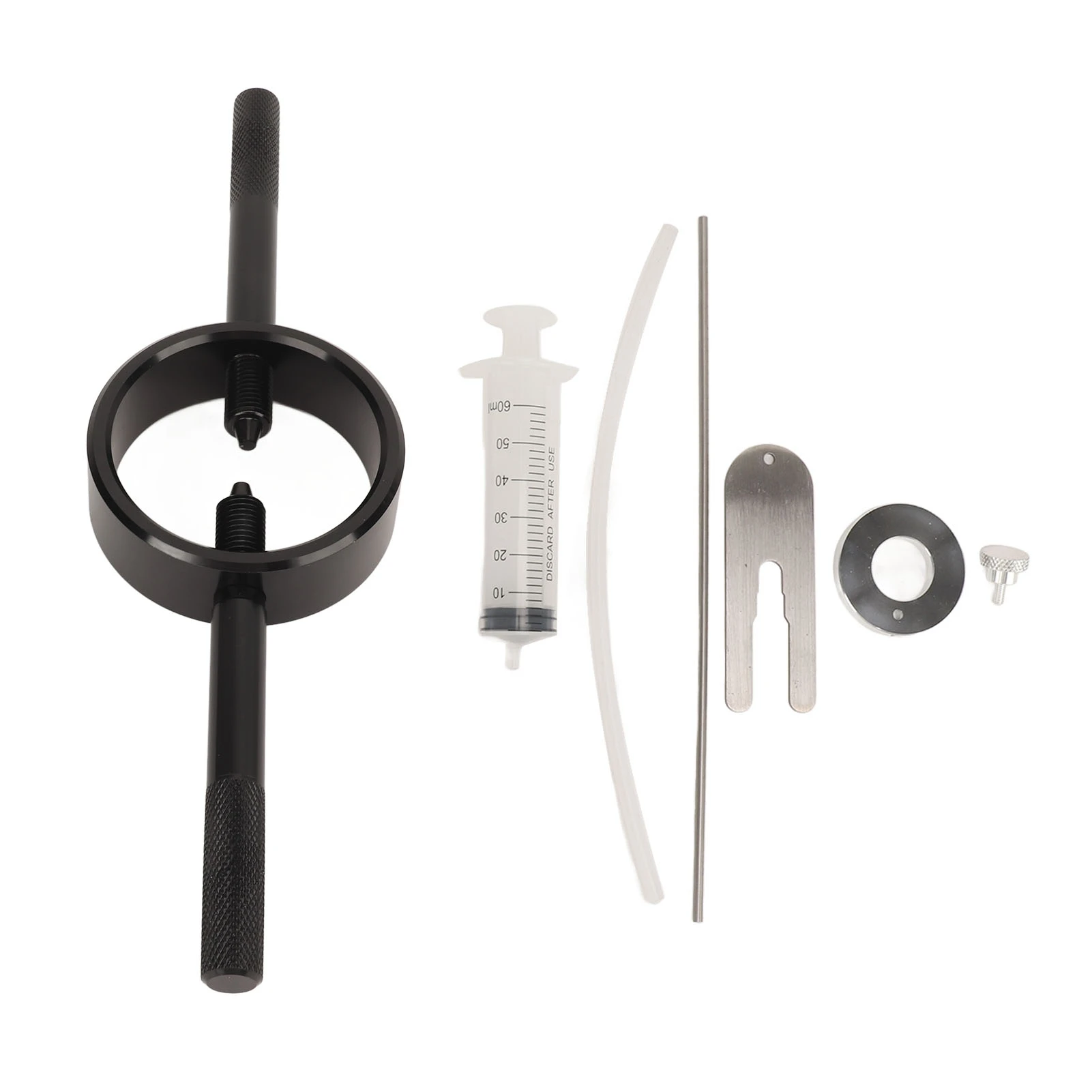 Motorcycle Fork Service Tool Kit Universal High Precision Fork Oil Level Tool and Fork Spring Compressor Set