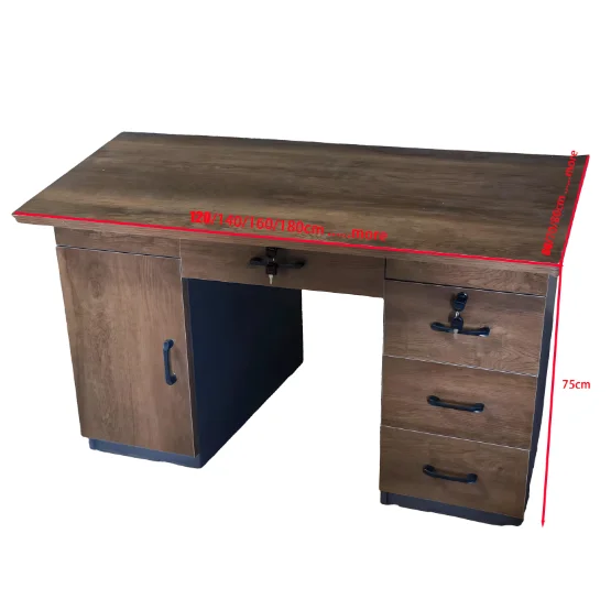 Executive Desk Cheap Pc Desktop Office Table Small Spaces Computer Table Working Desk for Home Bedroom Modern Computer Desk