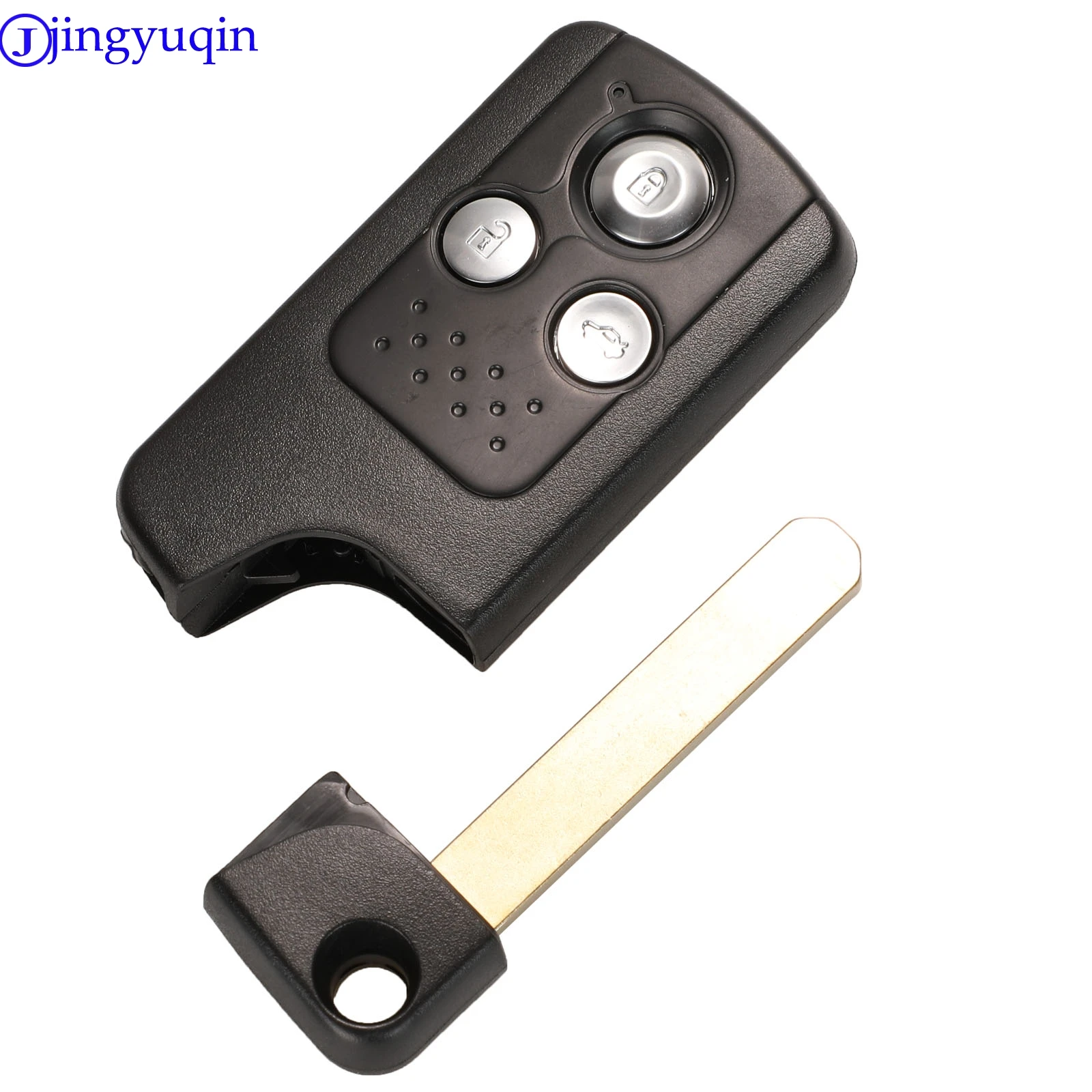 jingyuqin Remote Car Key Fob FSK 433MHz ID46 Chip For Honda CRV Accord Civic Odyssey Intelligent Smart Keyless Entry