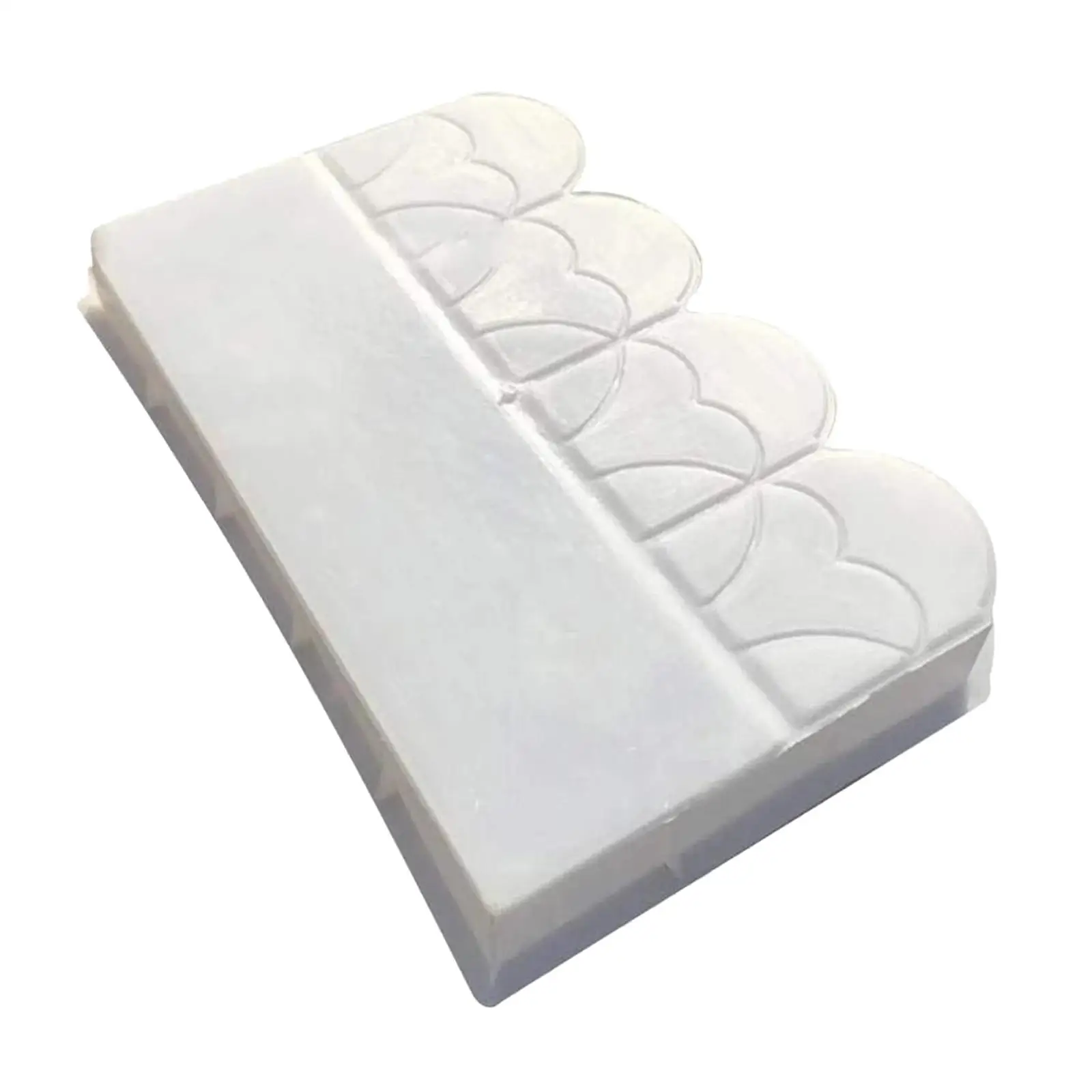 Plastic Stone Paving Mold Reusable Cement Fence Garden Decoration Mold for Outdoor Garden Design Decor