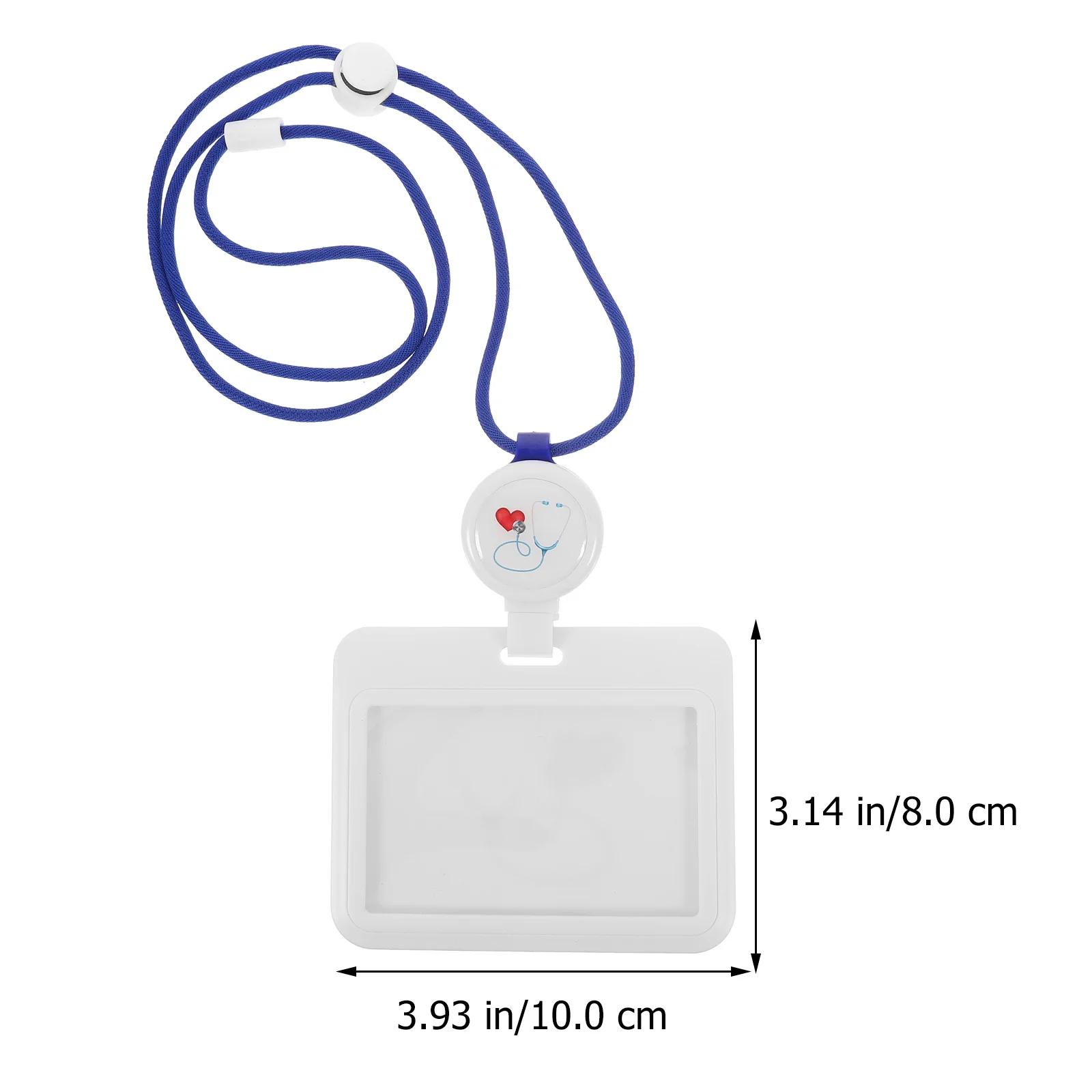 

Cards Transparent Protective Sleeve Badge Cover Id Badge Holder Retractable Key Rings Extendable Key Chain Clear Protective Card