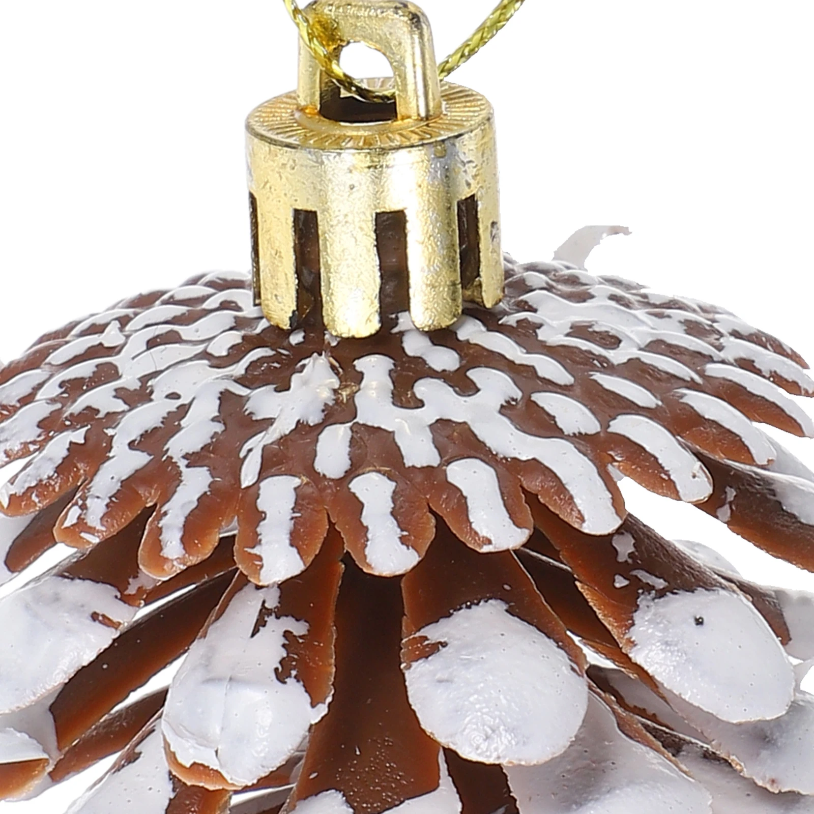 

6Pcs Christmas Tree Pinecone Ornaments Cozy Festive Home Decor Easy to Hang Xmas Tree Pendants Christmas Decorations