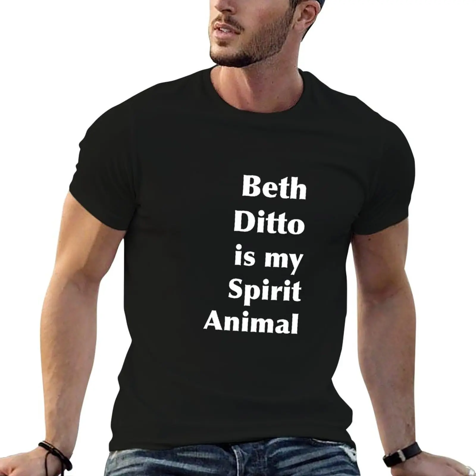 

Beth Ditto is my Spirit Animal T-Shirt g man t shirts for men man t shirt summer T-Shirt