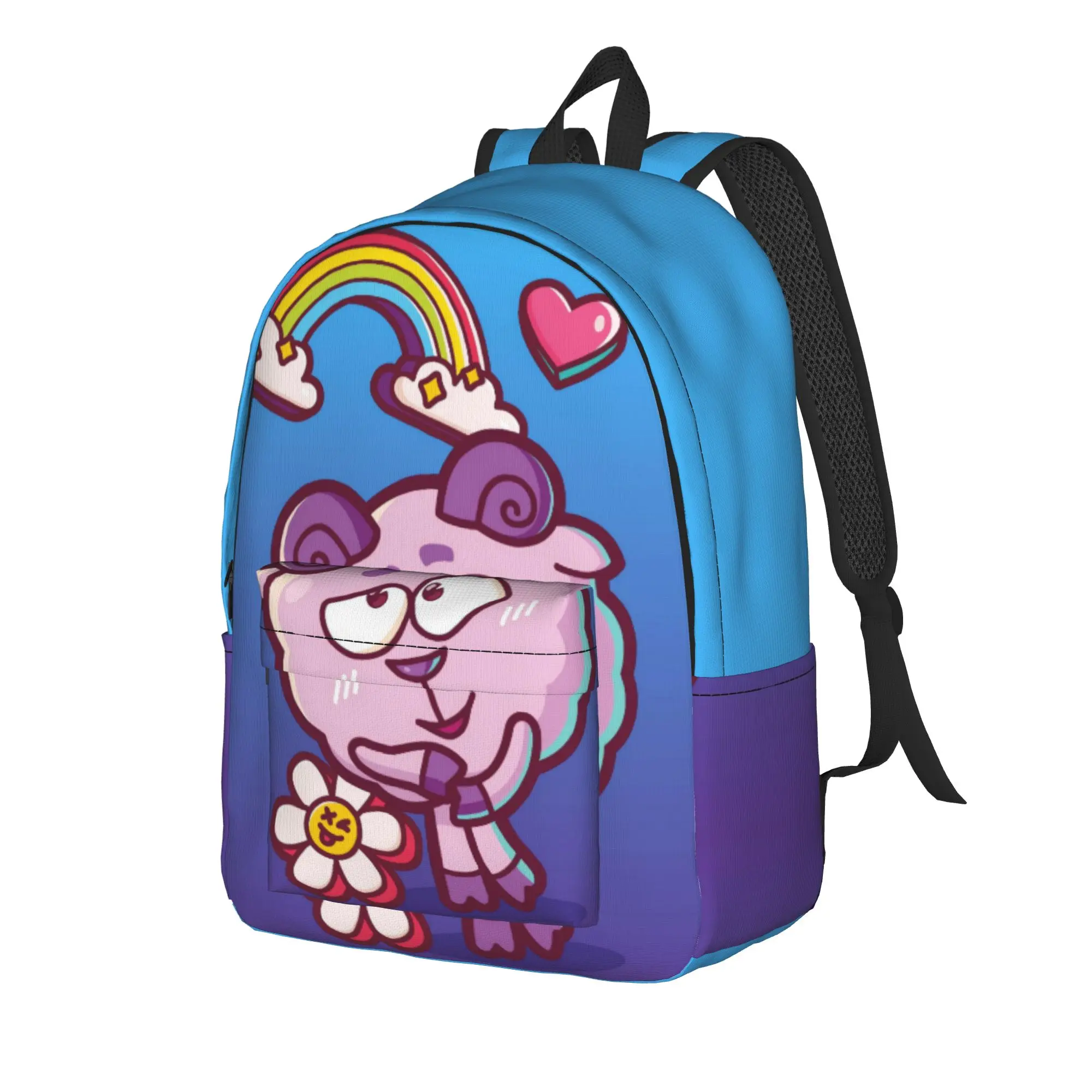 Kikoriki Backpack Youth  Large Backpacks Polyester Fashion School Bags Sport Designer Rucksack