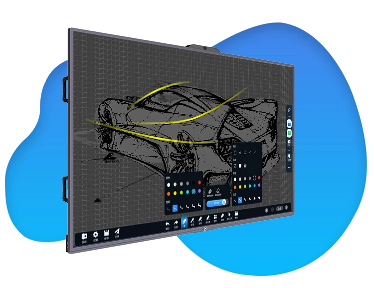 itcHUB Intelligent Conference Flat Panel Touch Screen Smart Board Conference Whiteboard Solution For Various Meeting rooms