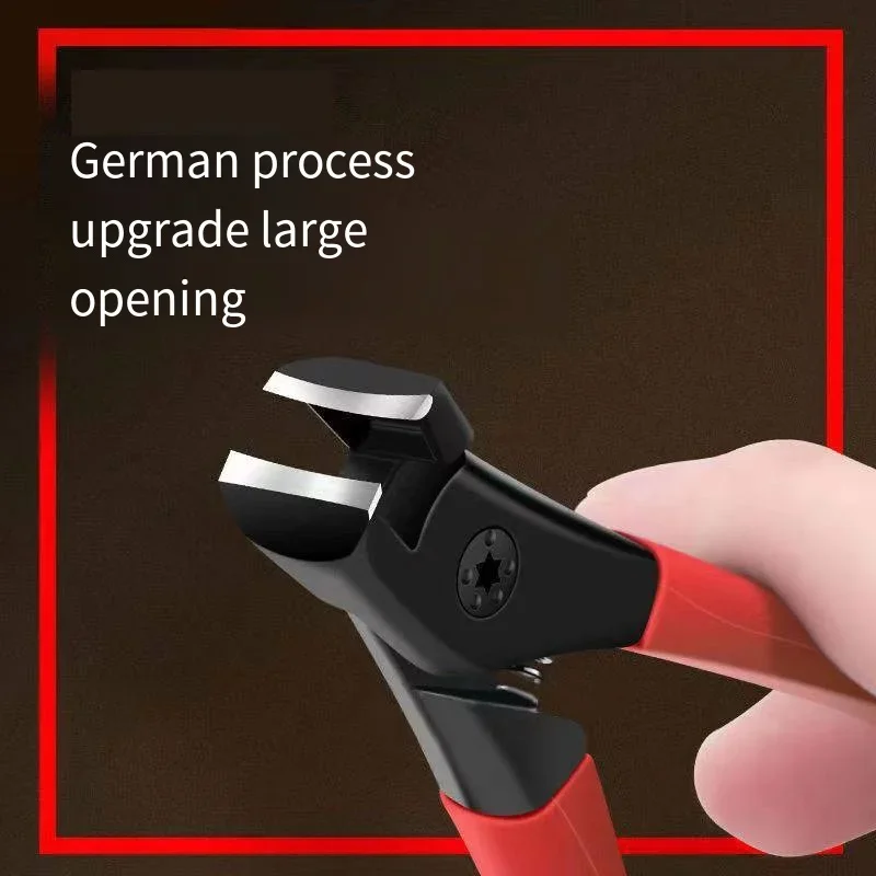 Xiaomi Youpin مقص أظافر كبير مفتوح لتشذيب الأظافر، أظافر سميكة لكبار السن، مقص أظافر منزلي فردي متين