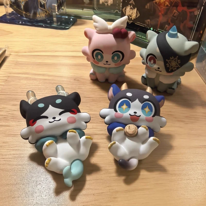 

Mihoyo Honkai Star Rail Awoo Chimera Mini слепая коробка аниме настольный орнамент Коллекционная игрушка модный подарок