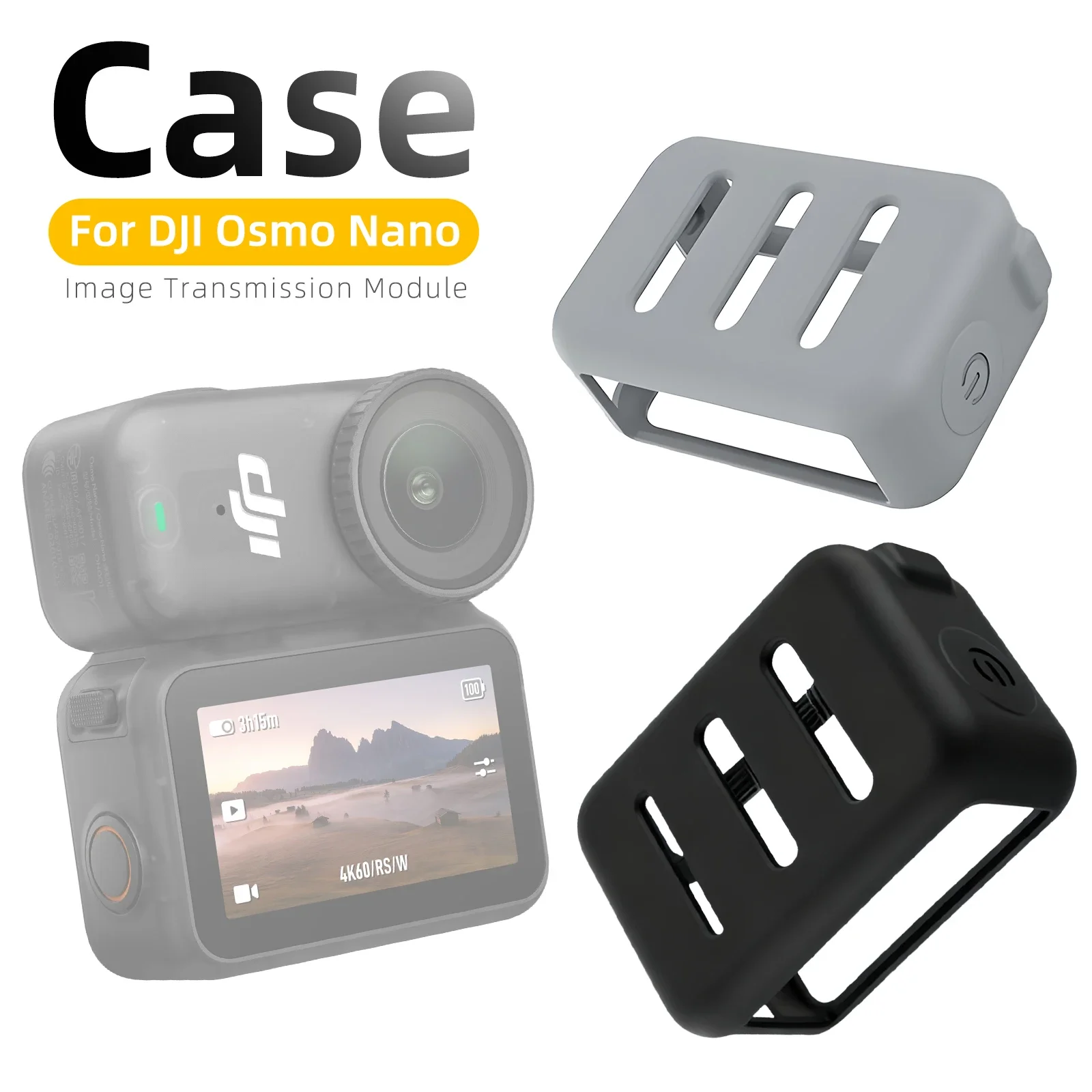 

Silicone Case for DJI Osmo Nano Soft Protective Cover for DJI Osmo Nano Anti-scratch Camera Protection Shell Accessories