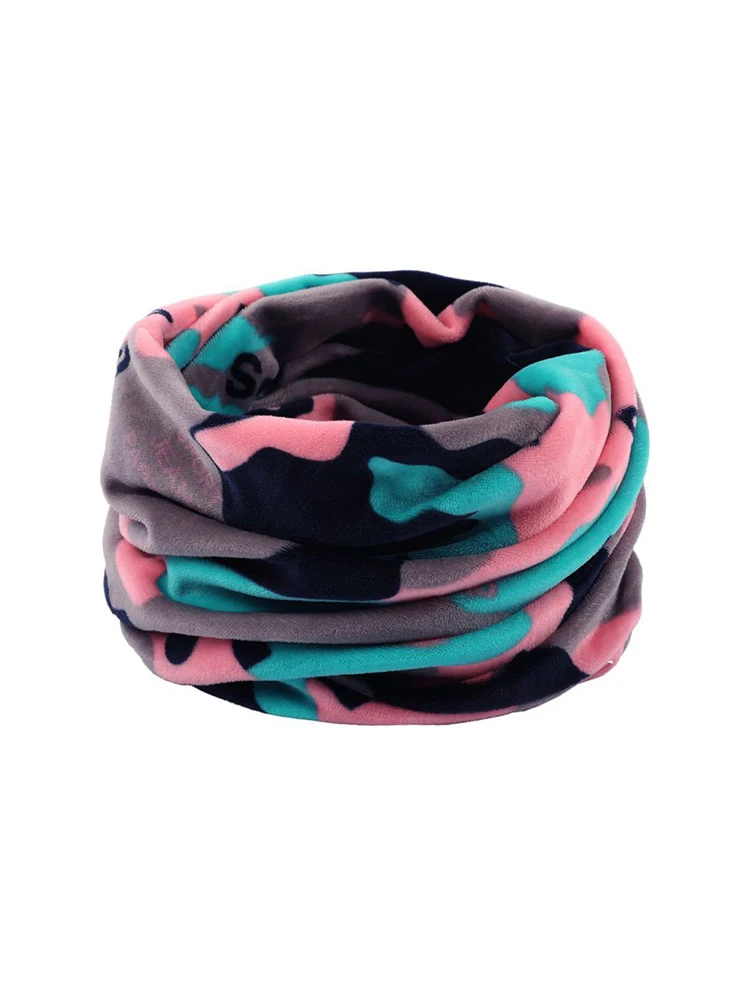 AliExpress Winter Warm Scarf for Ski Camping Hiking Cycling Elastic Neck Warmers Windproof Thermal Loop Thick Infinity Scarf for Men Women