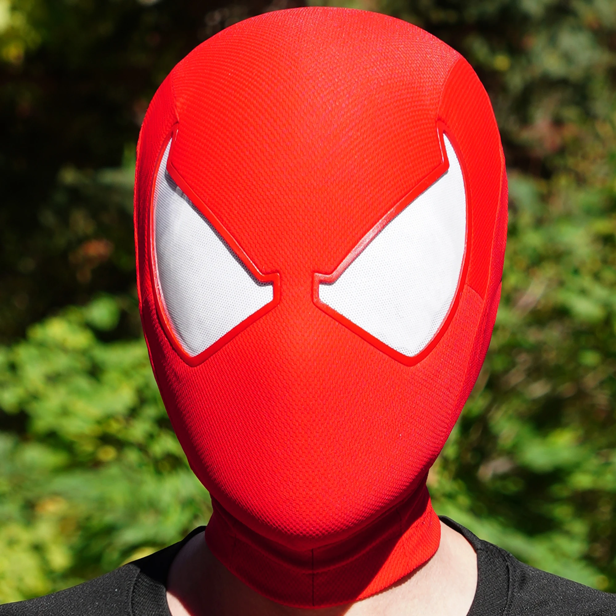 マーベル スカーレット スパイダーマン マスク フェイスシェル付き 1:1