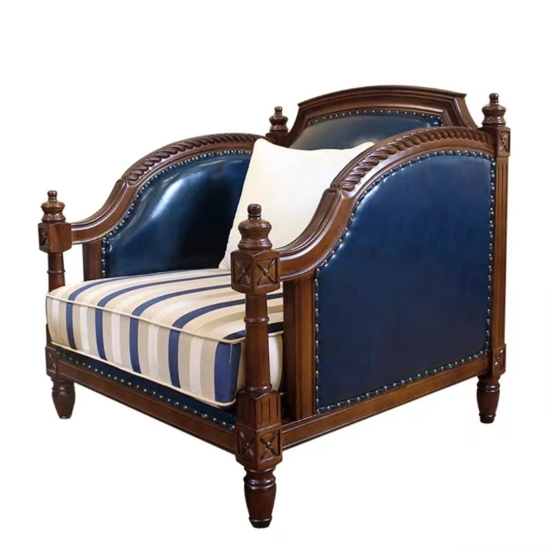 

Комплект мебели для гостиной: диван из массива дерева и кожи, диван из натуральной кожи первого слоя