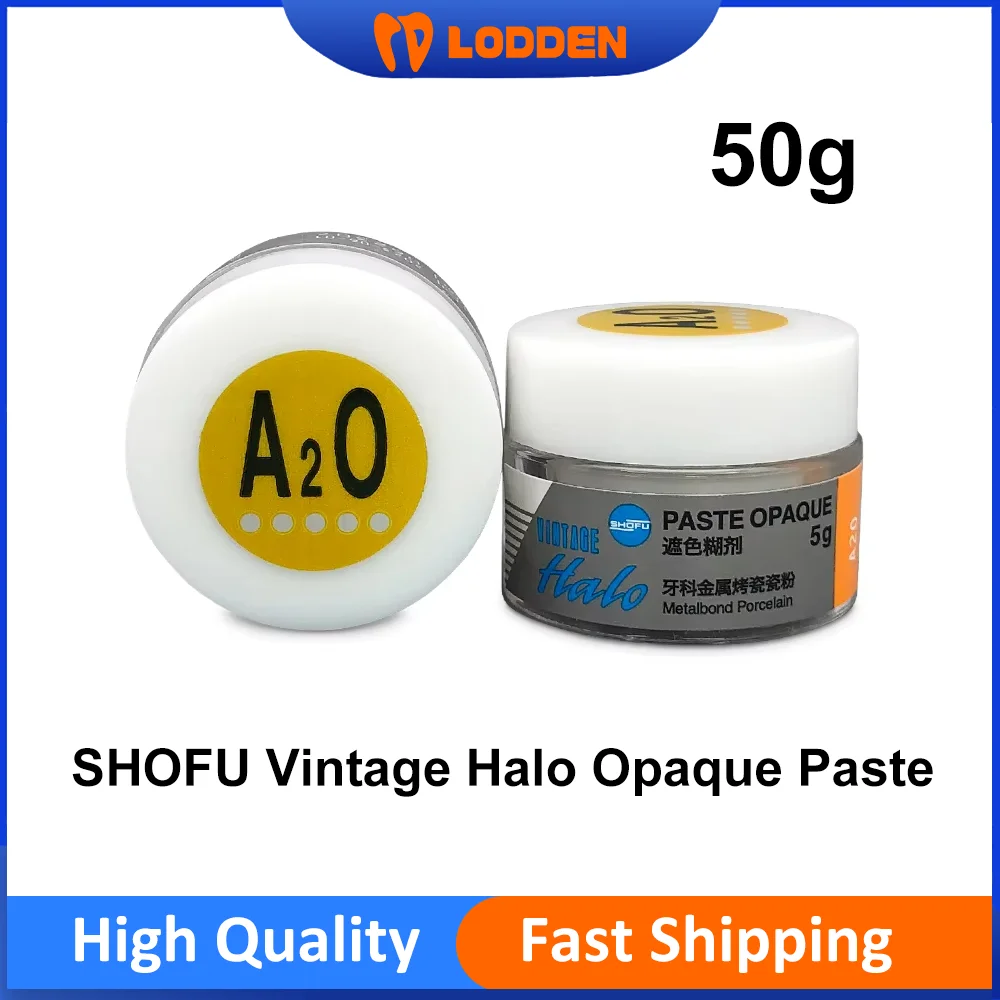 50g SHOFU Vintage Halo Opaque Paste Dental Metalbond Porcelain Powder For Dental Lab Use