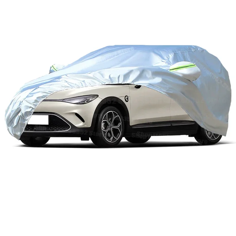 For Smart Elf # 3 Car Cover Outdoor Protection Covers Snow Sunshade Waterproof Dustproof Exterior UV Car Accessories
