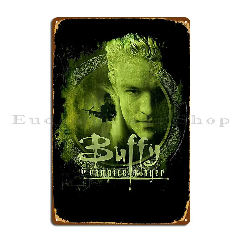 Buffy The Vampire Slaye Metal Sign Printing Bar Club Bar Funny Character Tin Sign Poster
