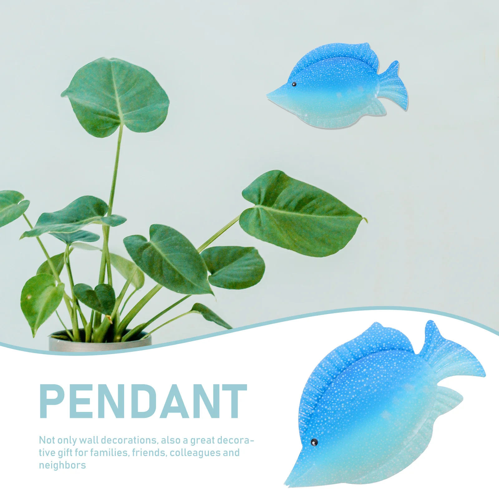 

Creative Home Wall Pendant Decoration Room Bedroom Wall For Home Iron Fish Decor Art Decoration Iron Fish Pendant
