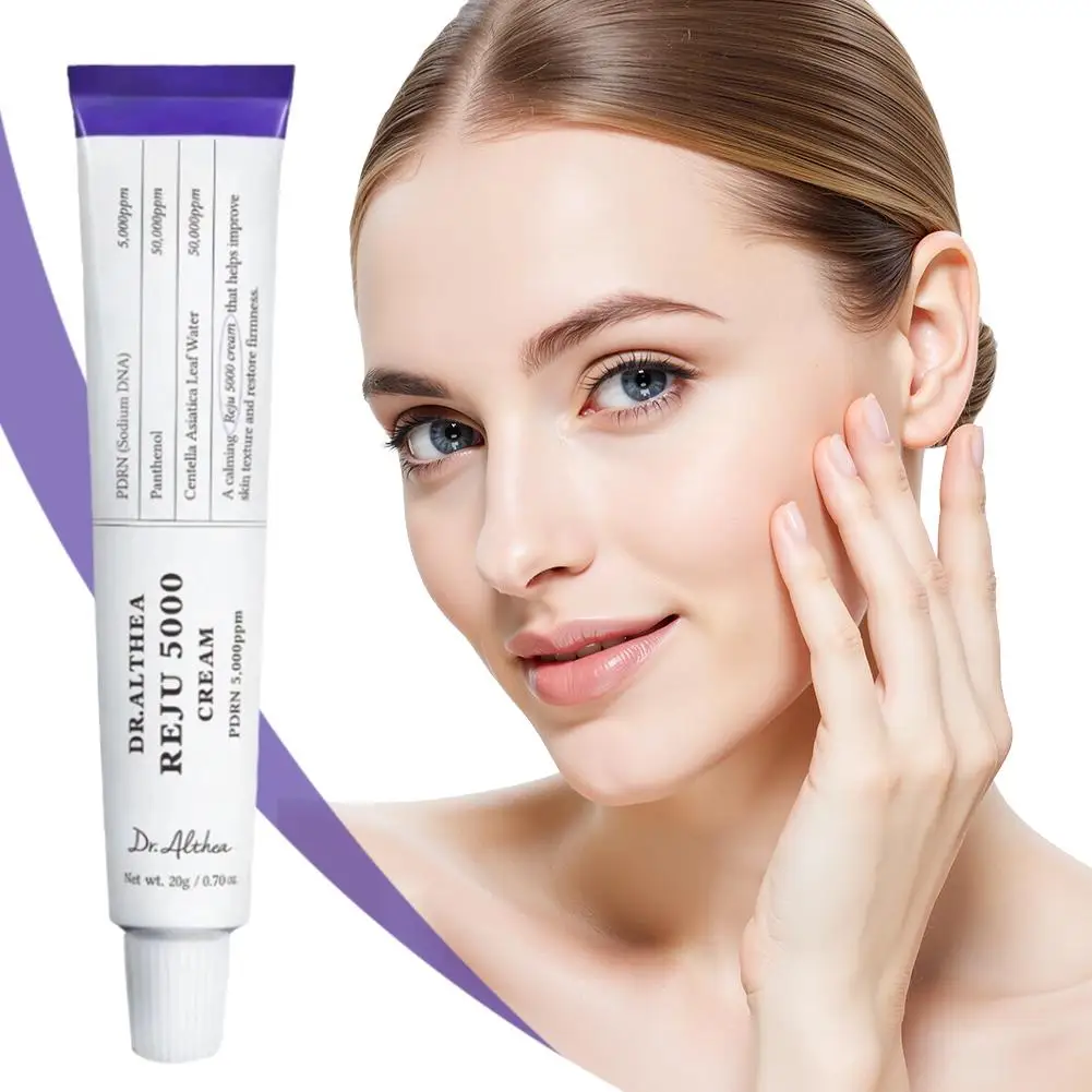 Korea PDRN Reju 5000 Anti-Aging-Creme mit Centella Asiatica zur Feuchtigkeitsversorgung, Beruhigung, Verbesserung der Hautelastizität und Reparatur der Hautbarriere – Detail 1