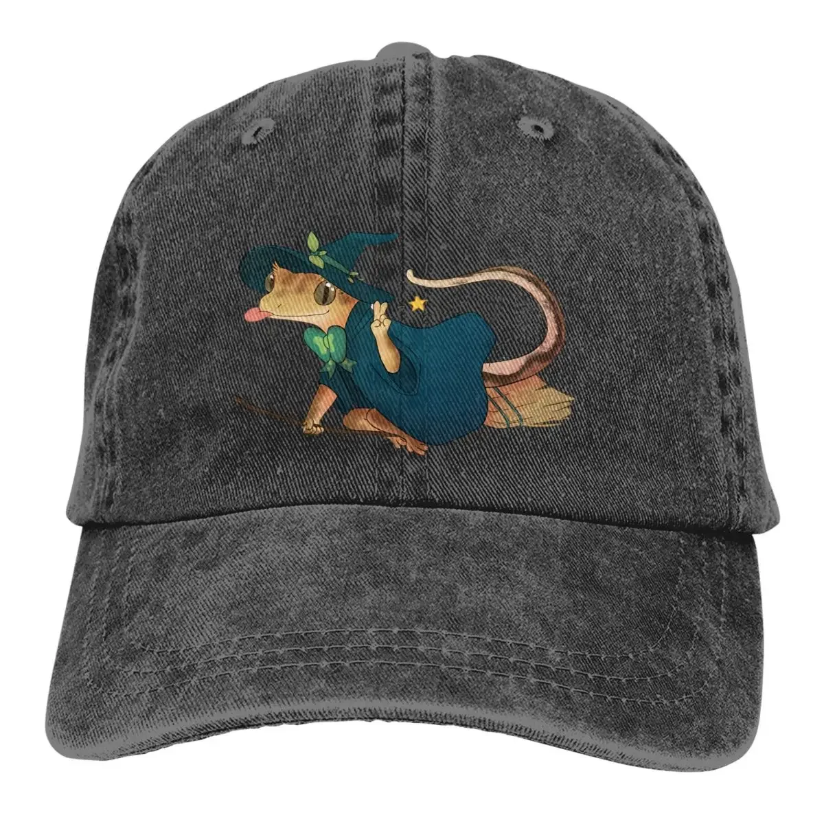 Washed Men's Baseball Cap Allegro Crestie Trucker Snapback Cowboy Caps Dad Hat Gecko Lover Golf Hats