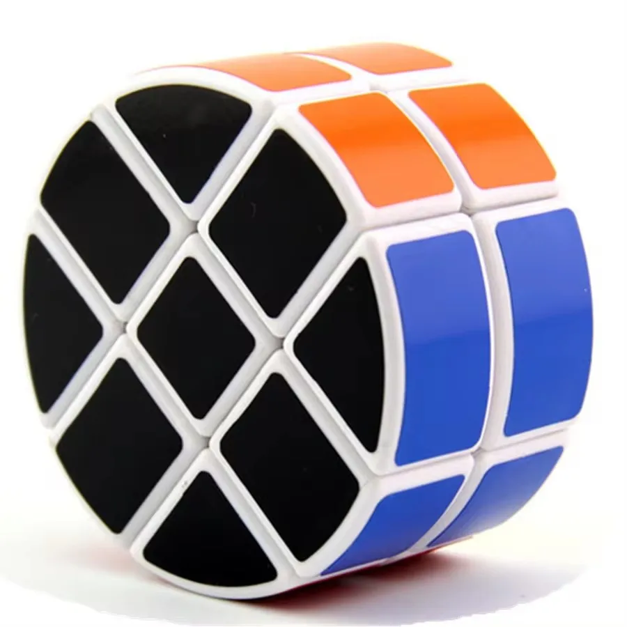 Lanlan 2X3X3 233ก้อนเค้กทรงกลมลูกบาศก์มหัศจรรย์สร้างสรรค์อย่างเรียบเนียนของเล่นมนุษย์ต่างดาวบิดเร็วสำหรับนักเรียนเป็นพิเศษลูกบาศก์มหัศจรรย์