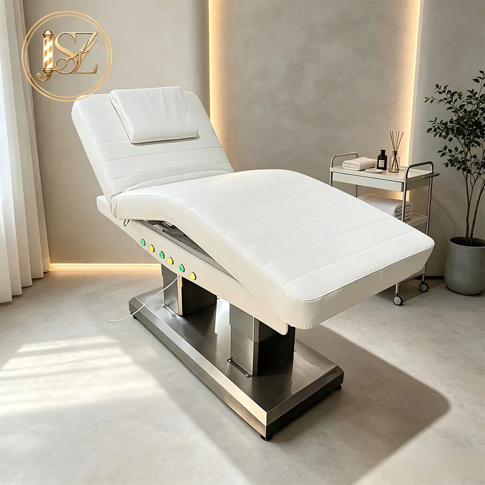 Spa Eyelash Extension Special 3 Motors Electric Adjustable Beauty Salon Massage Bed
