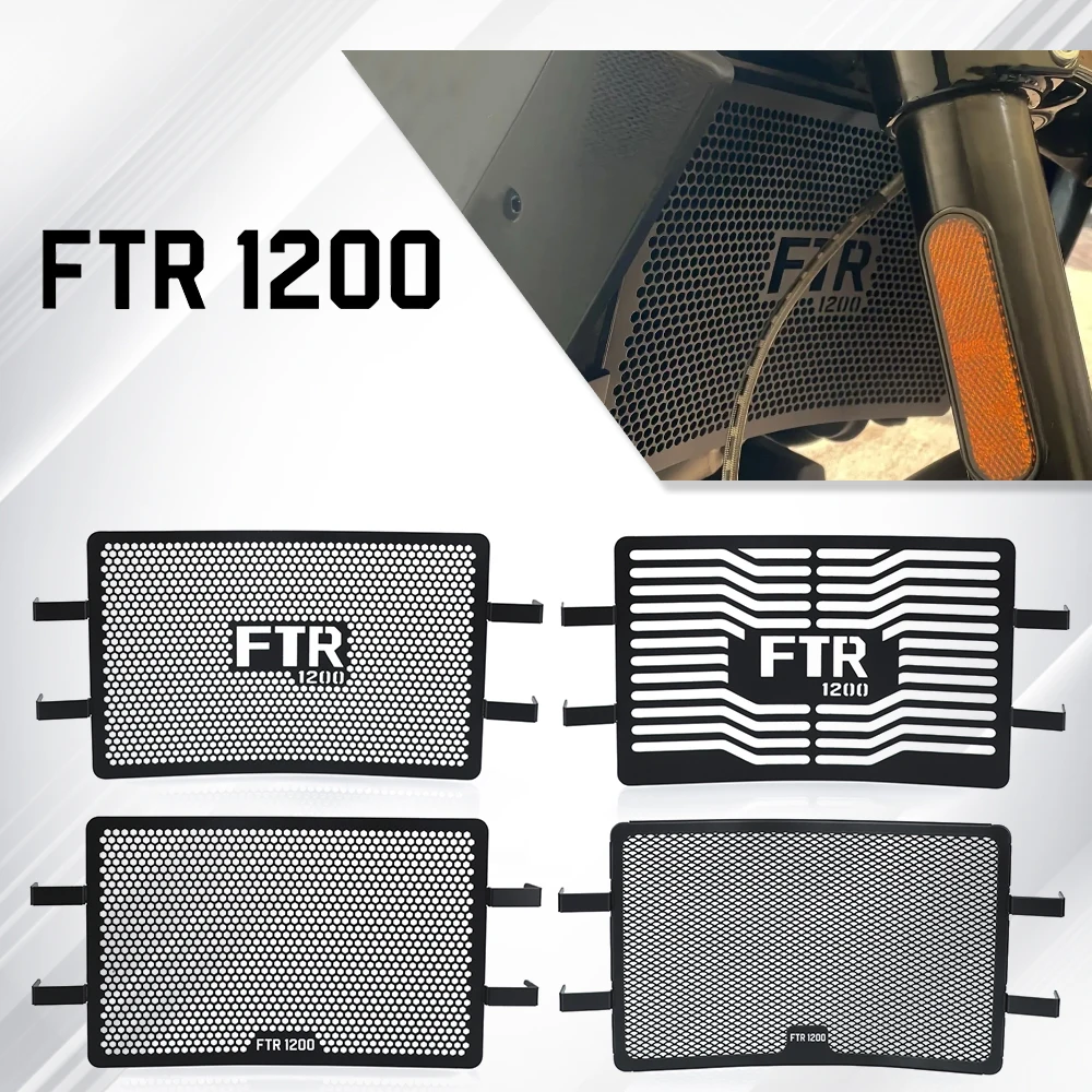 

For INDIAN FTR1200S FTR1200R FTR1200 FTR 1200 S R CARBON RALLY SPORT 2019 - 2025 Motorcycle Radiator Grille Oil Cooler Guard Set