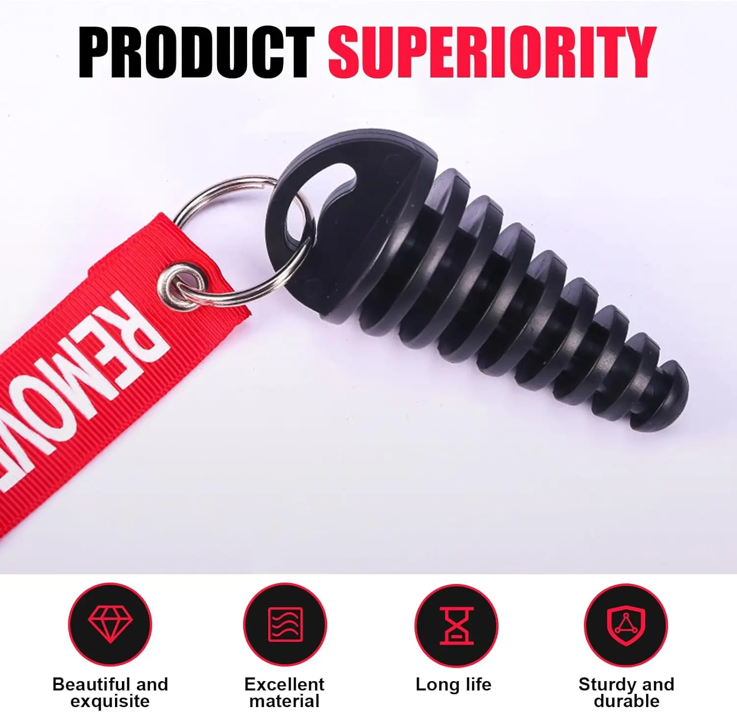 1/3/5pcs Motorcycle Exhaust Pipe Plug Muffler Wash Plug Pipe Protector Motocross Tailpipe Plug Move Blow-Down
