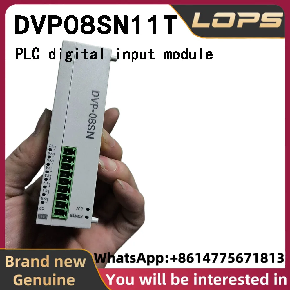DVP08SN11T brand new original Delta PLC digital input module in stock, welcome to inquire.