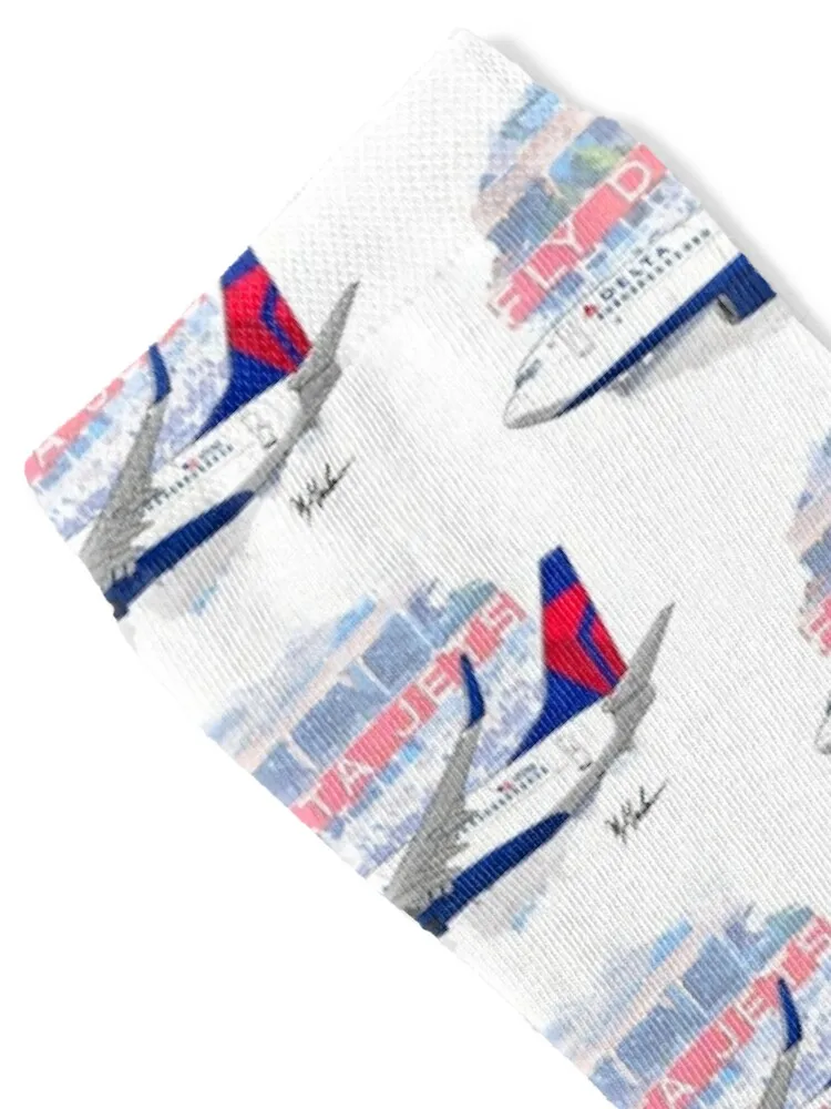 Fly Delta Jets Socks