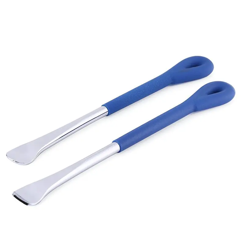 2Pcs Car& Motorbike Motorcycle Tyre Spoon Lever Set, Tire Changing Repair Tool For Dirt Bike, Bicycle Auto Maintenance