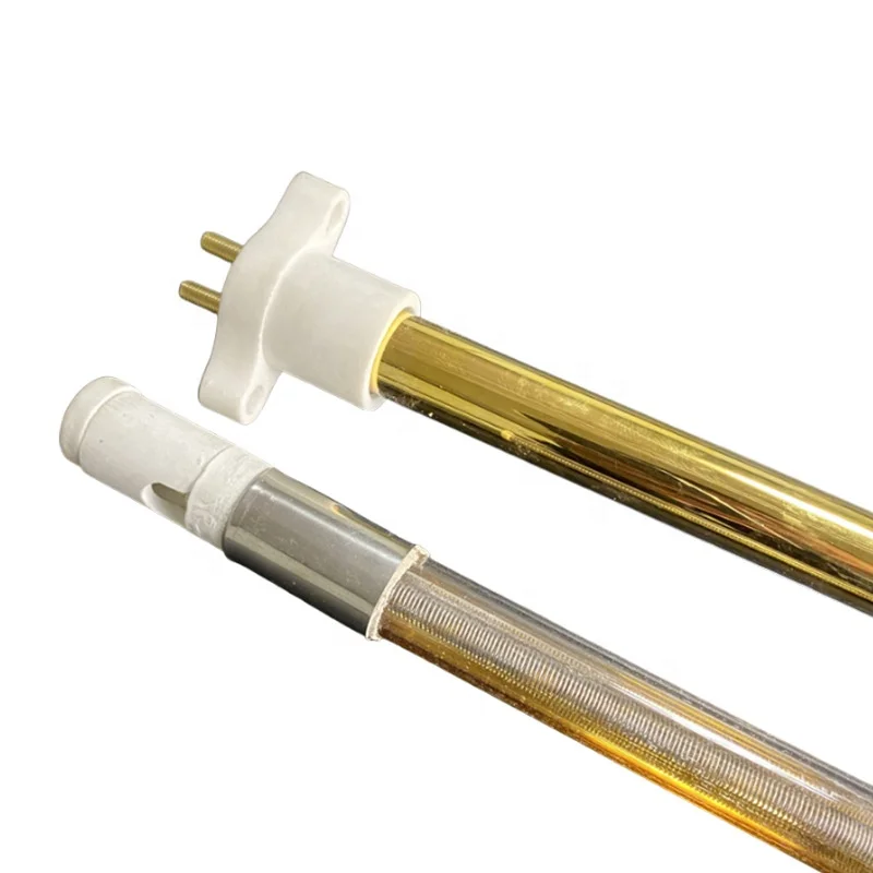 Infrared Tungsten Wire Element,quartz ,gold Heating Tube,halogen Plated Gold Heating Tube