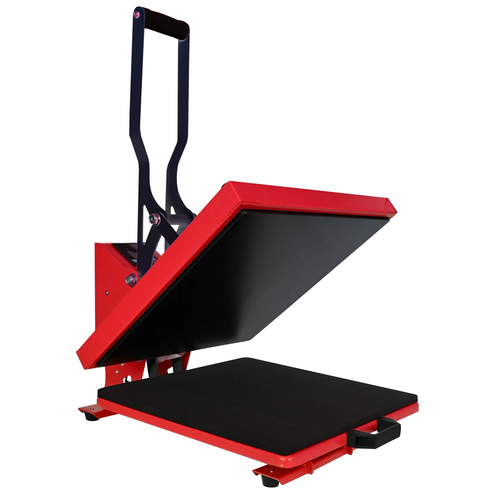 38x38CM Square Cover T Shirt Sublimation Press Machine Bag Case with Puzzle Glass for Wood Rock Photo Heat Pressing
