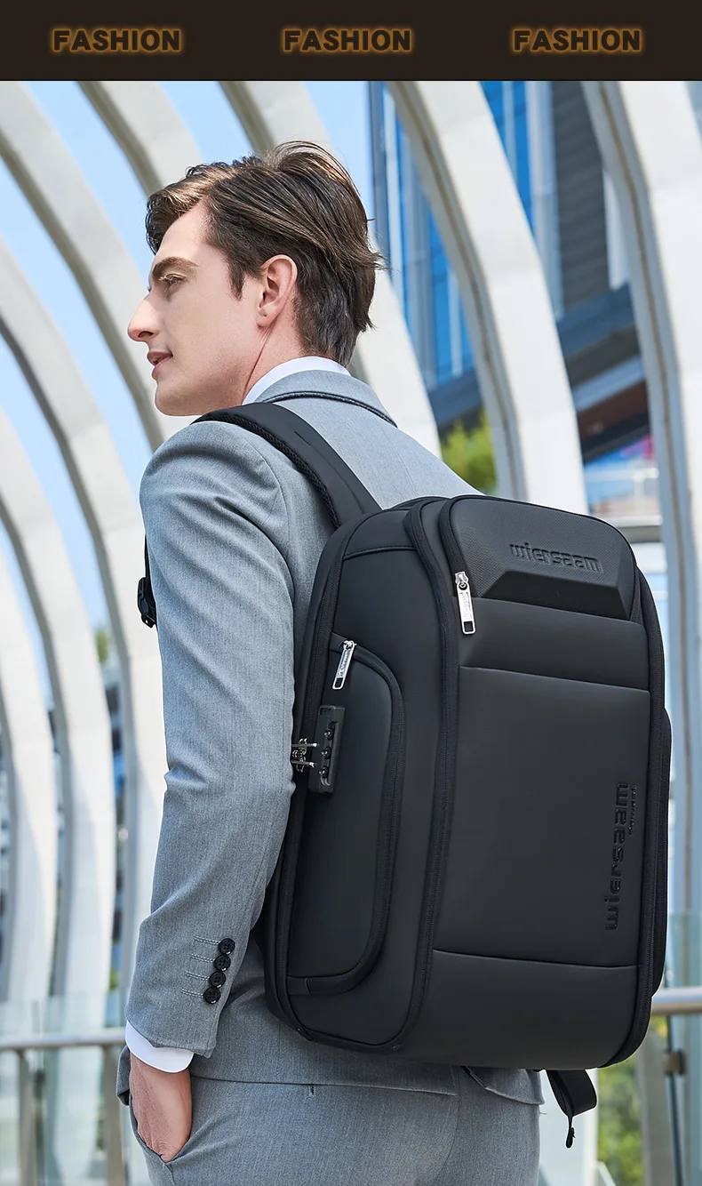 Backpack For Men Waterproof backpack Large Capacity Business Trip Multifunctional Password Anti-theft Laptop Bag mochilas рюкзак