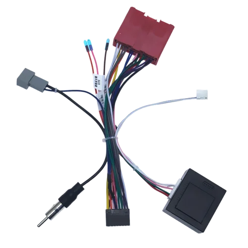 Imagen 1 del producto Cable adaptador de corriente con Canbus para Mazda 3 2008-2012/M 5 2008-2015/M 6 Ruiyi 2007-2012/M 8/CX-7 16 pines