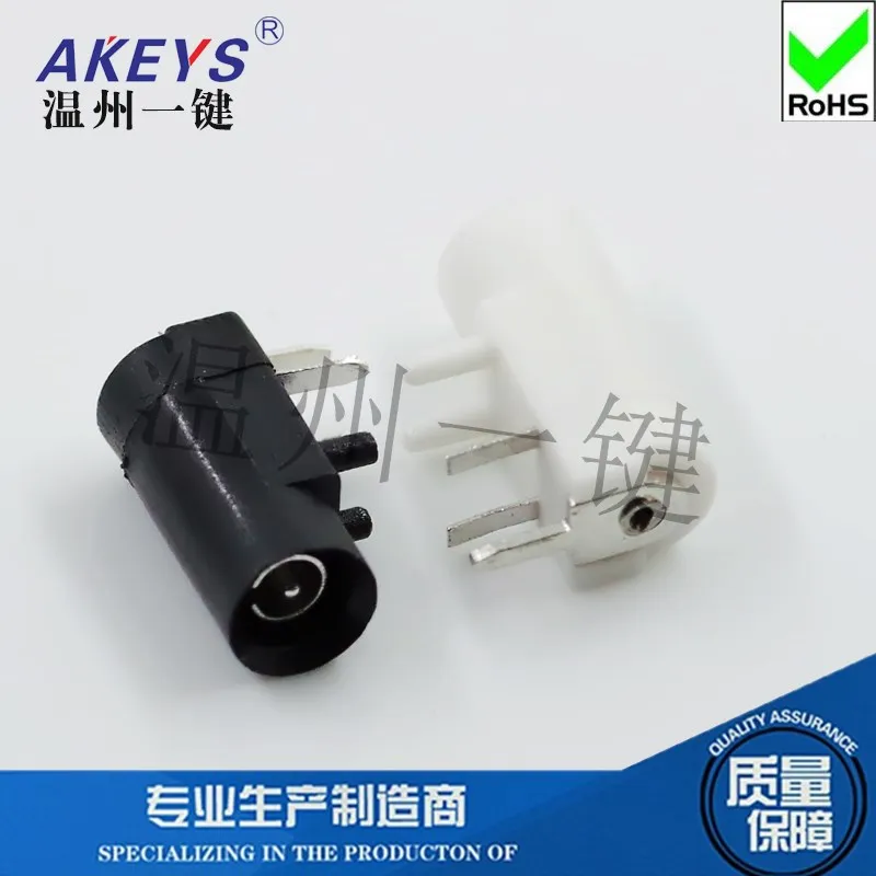 10pcs DC-002E Outer Diameter 4.2pin3 Straight Plug USB Power Waterproof Charging Socket Small 0.7 Inner Pin Needle