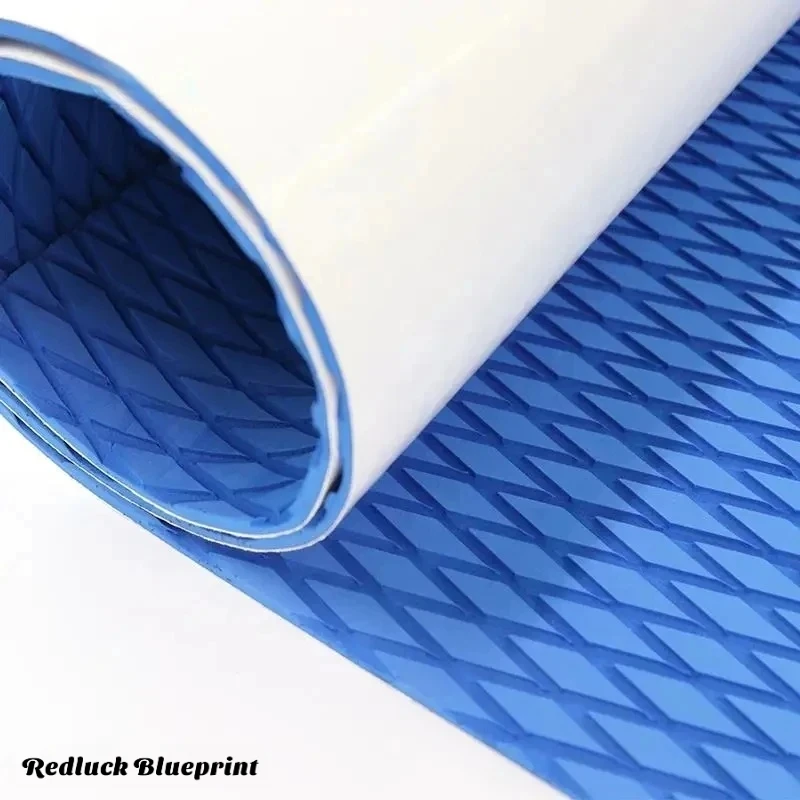 240 см x 45 см x 5 мм (4,5 x 17,72 x 0,19 дюйма) Redluck Blueprint Нескользящая лодка для серфинга из ЭВА Яхта морская комната или карава Пол