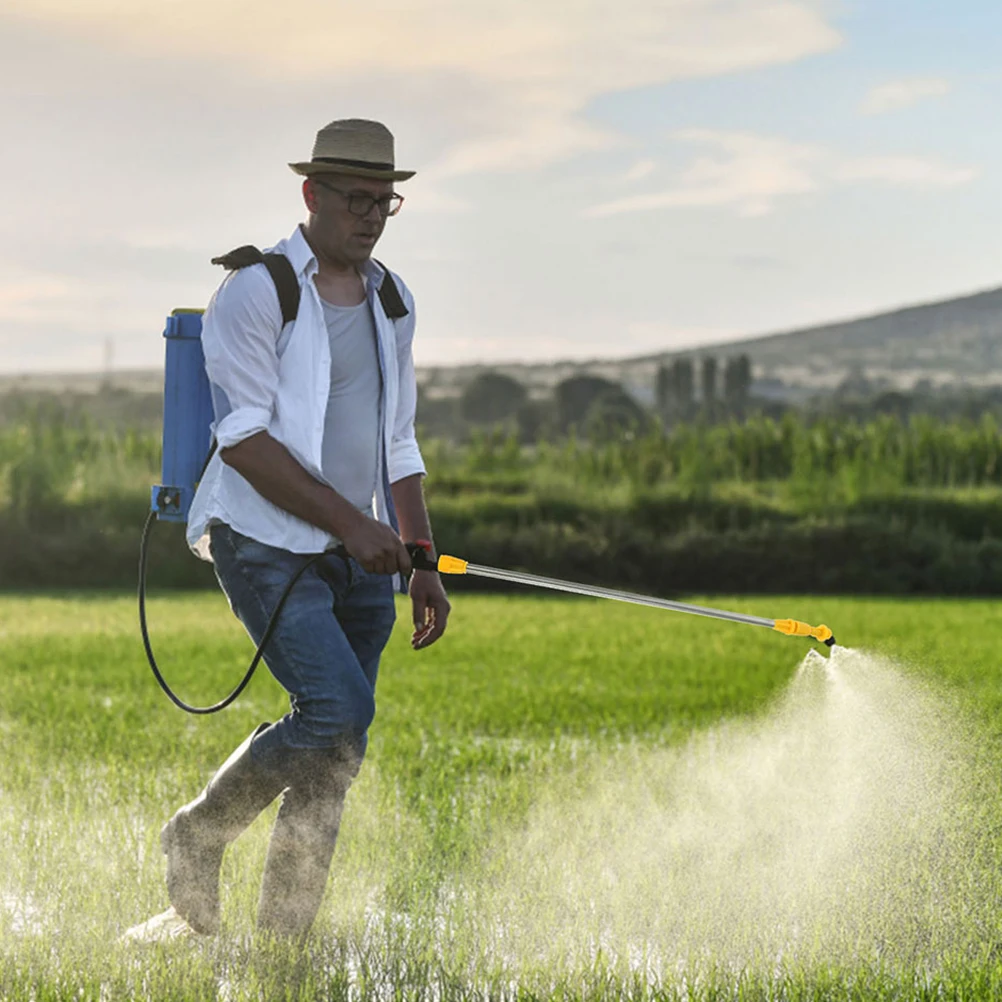 

8Pcs Telescopic Stainless Steel Spray Wand Heavy-Duty Extension Sprayer Pole Replacement Long Reach Sprayer Parts for Garden