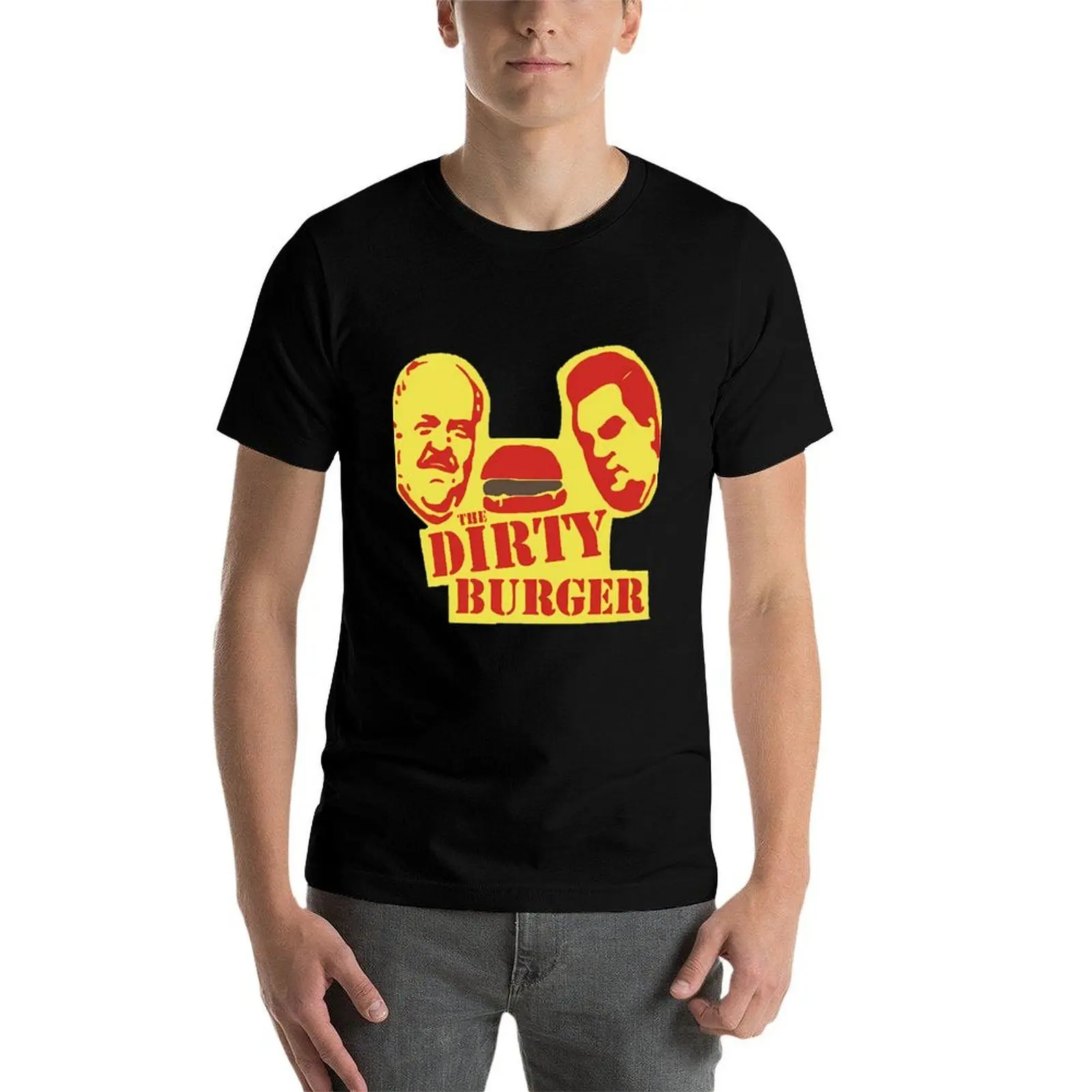 Dirty Burger T-Shirt cotton t shirts high quality black cotton t-shirt plain for man package T-Shirt - view 4