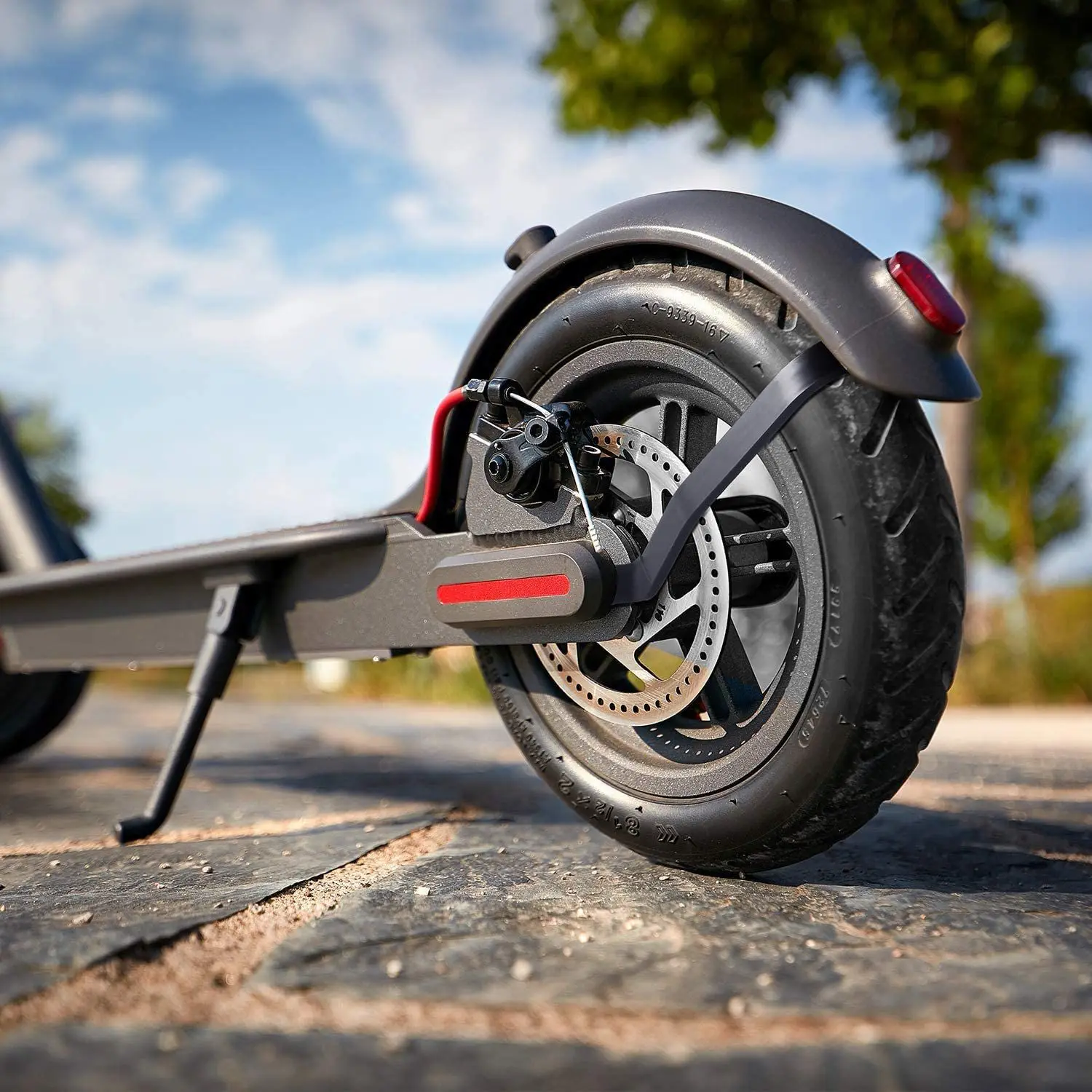 Multi Scooter Replacement Accessory Includes Rear Fender&Rear Mudguard Bracket And Rear Brake Light For Xiaomi M365/ M365 Pro