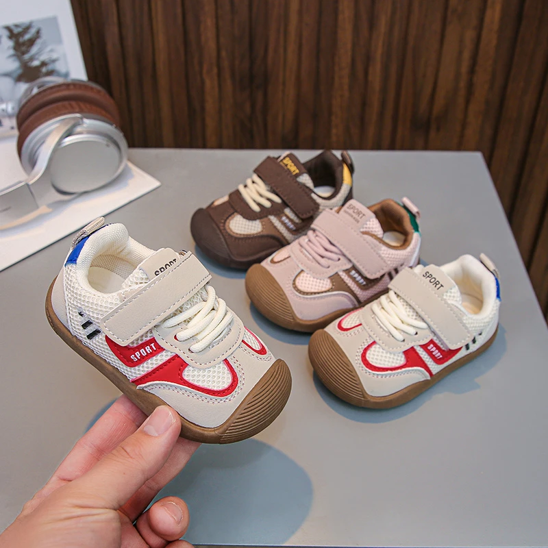 

2026 Girls Spring New Style Soft Bottom Fashion Shoes For Toddlers Learning To Walk Shoes Children's Footwear Kids Shoes