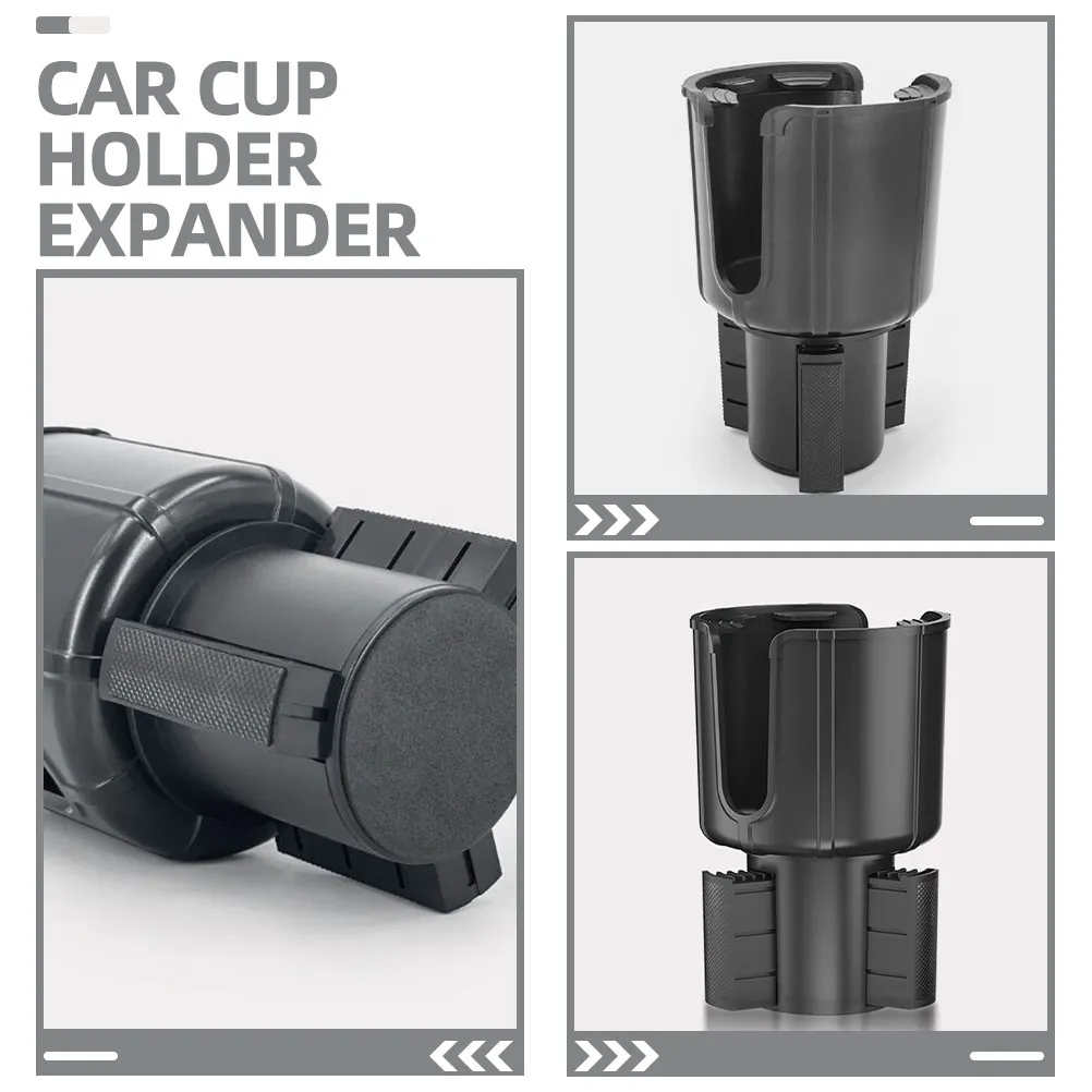 Car Cup Holder Expander Adjustable Base Universal Fit for Cars Trucks Rvs Boats Beverage Rack Water Bottle Holder Space Saving